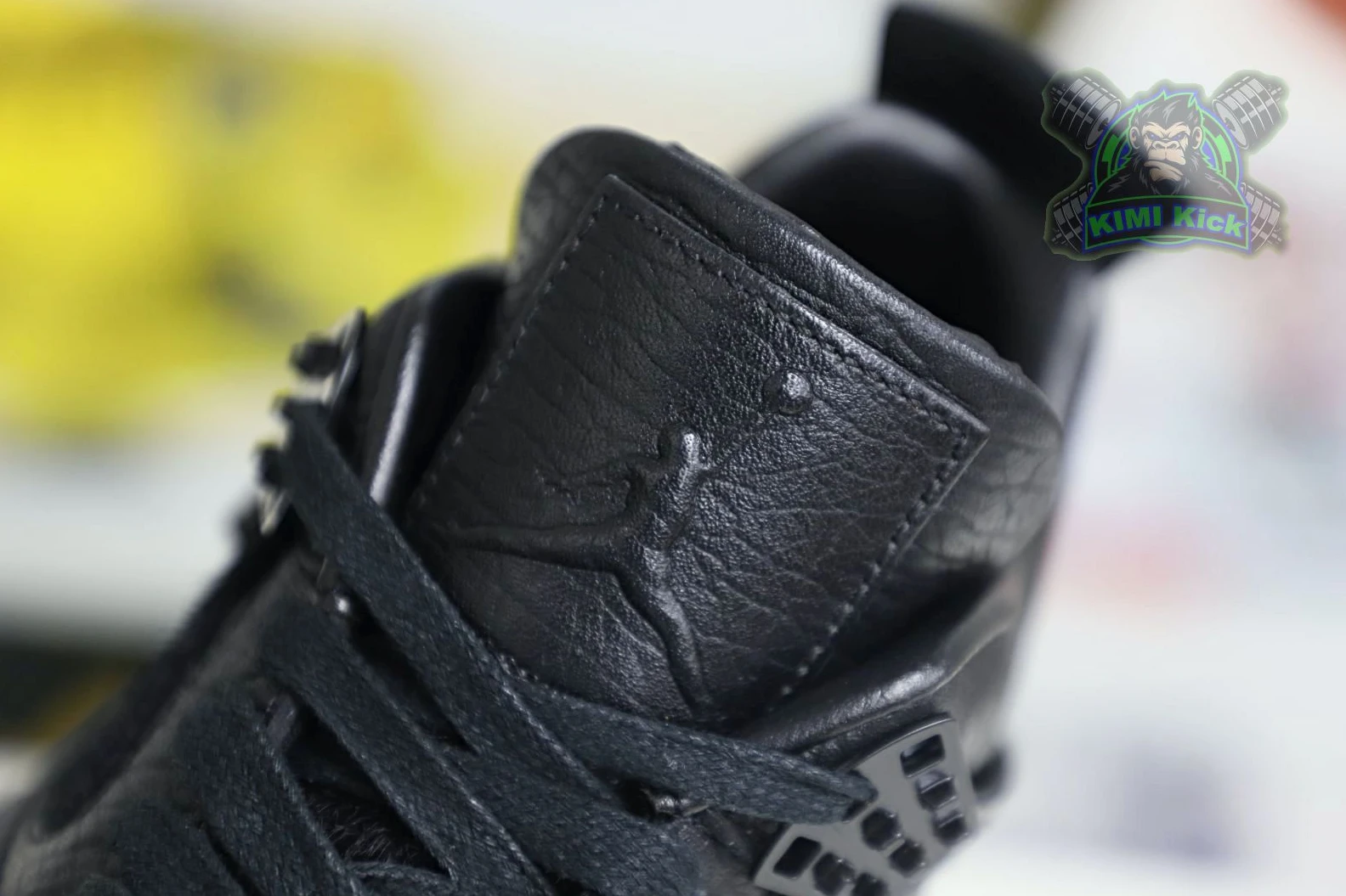 Kimikick Jordan Air Jordan 4 retro ponyhair black GoodFit 1886