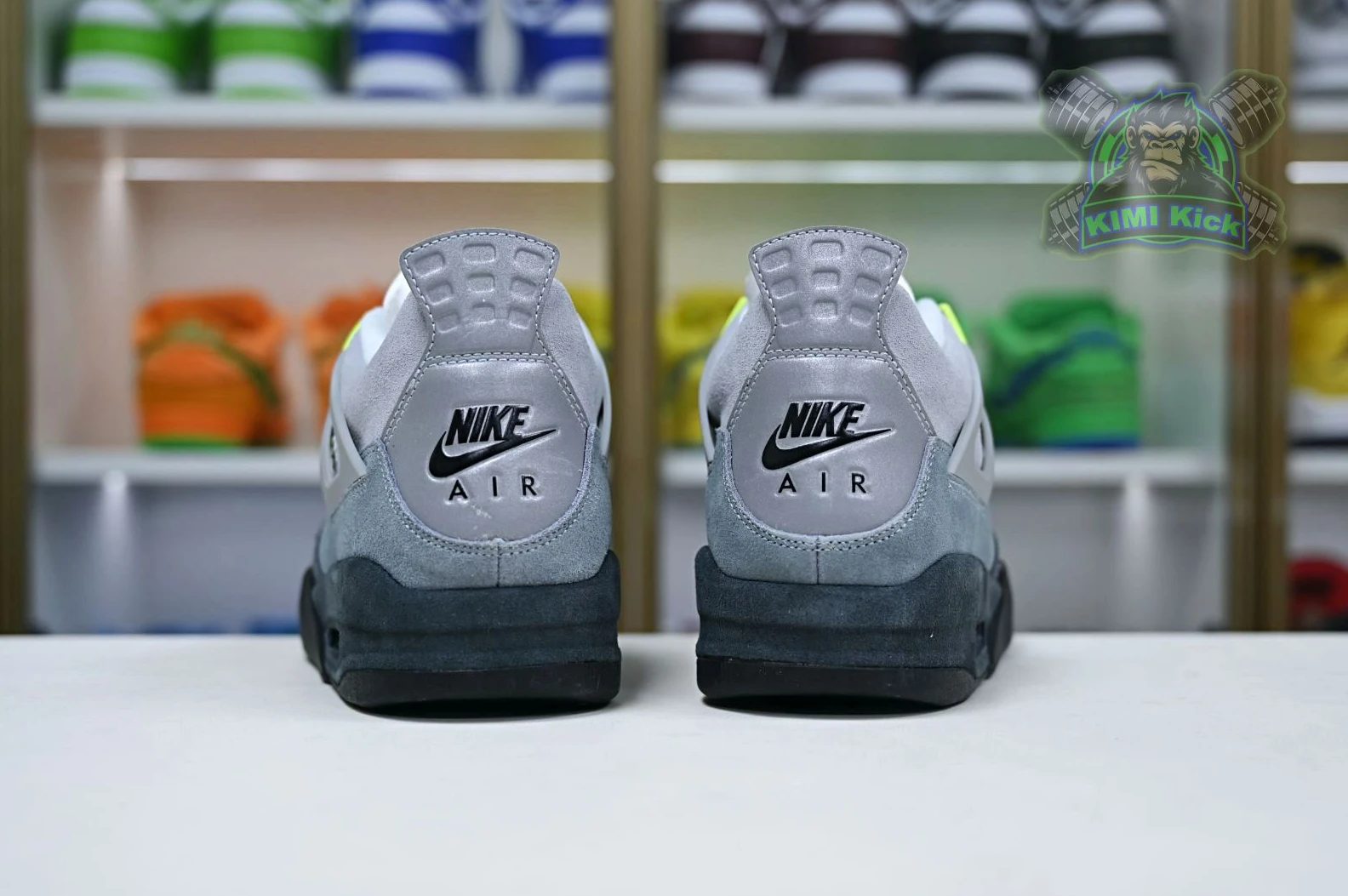 Kimikick Jordan Air Jordan 4 retro se'95neon DailyWear 1884