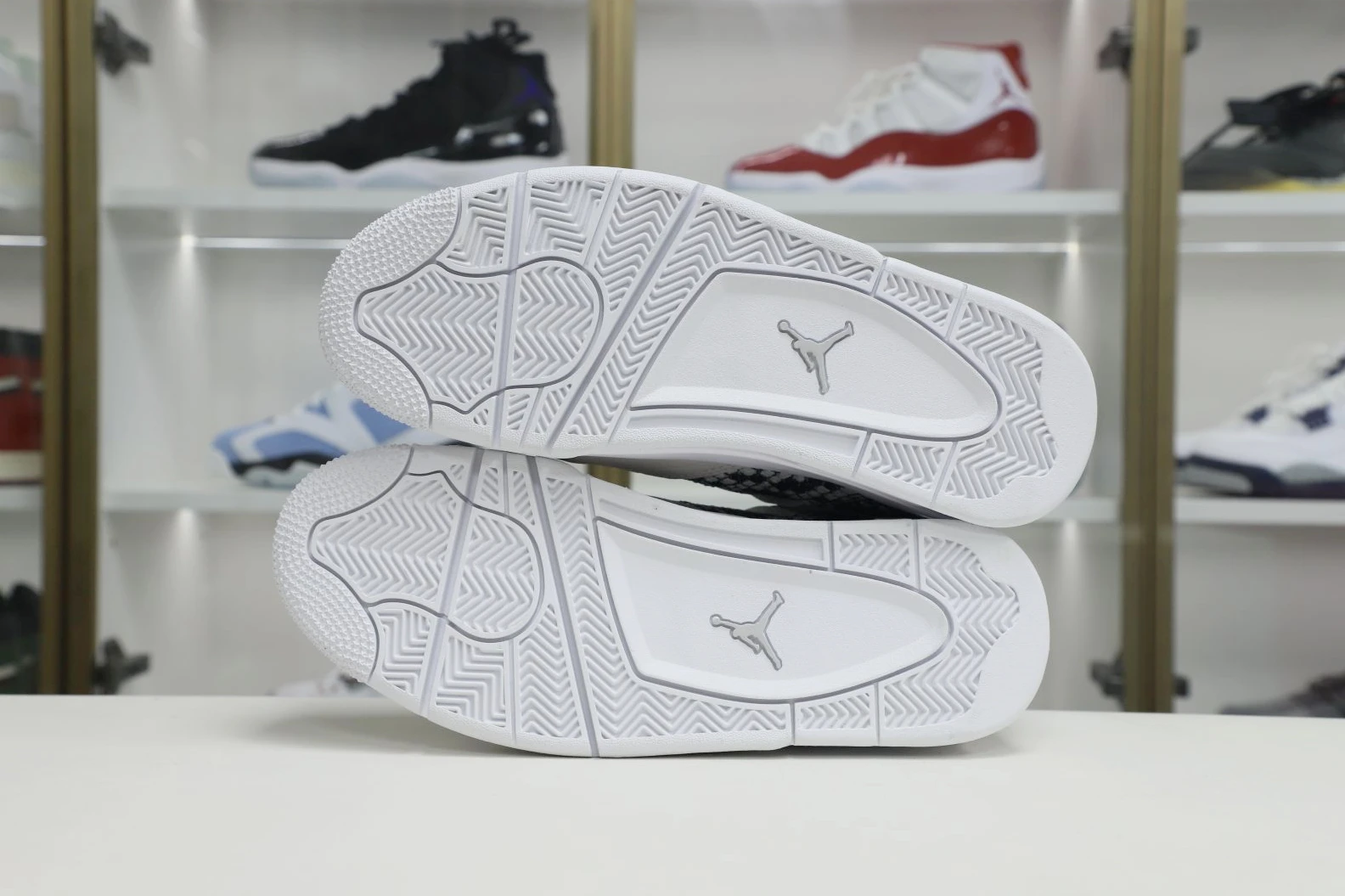 Kimikick Jordan Air Jordan 4 retro snakeskin Trendy 1898
