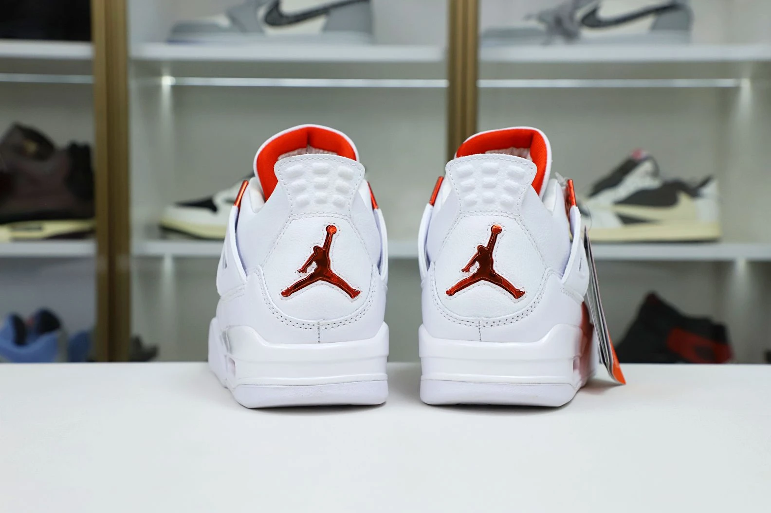 Kimikick Jordan Air Jordan 4 retro“orange metallic DailyWear 1908