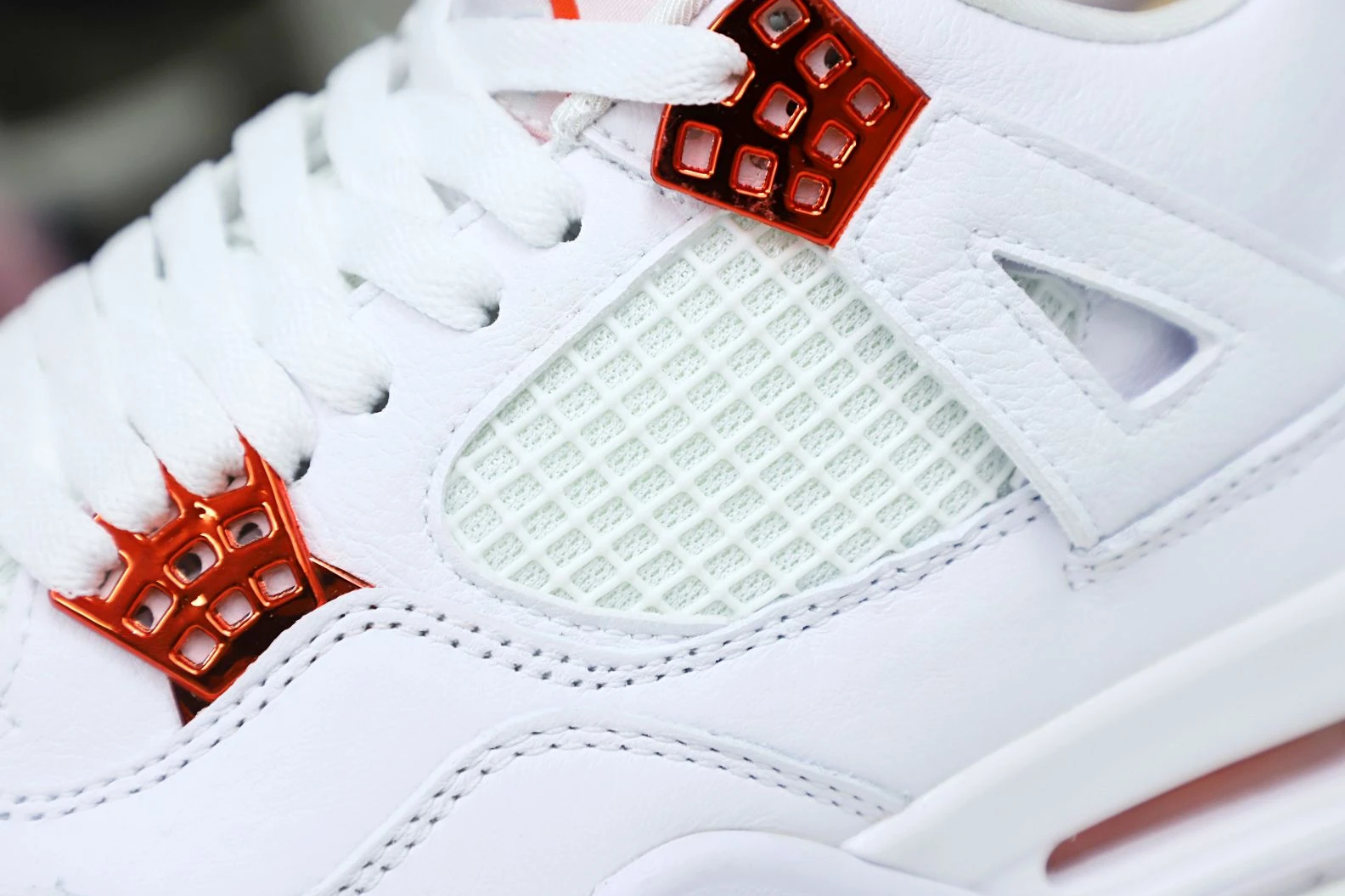 Kimikick Jordan Air Jordan 4 retro“orange metallic DailyWear 1908