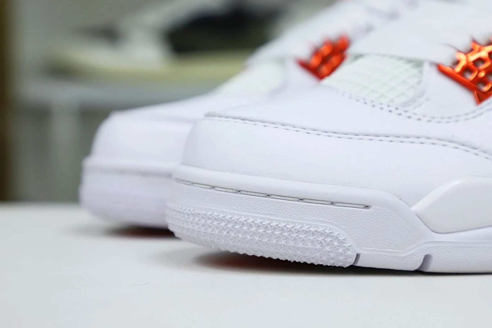 Kimikick Jordan Air Jordan 4 retro“orange metallic DailyWear 1908