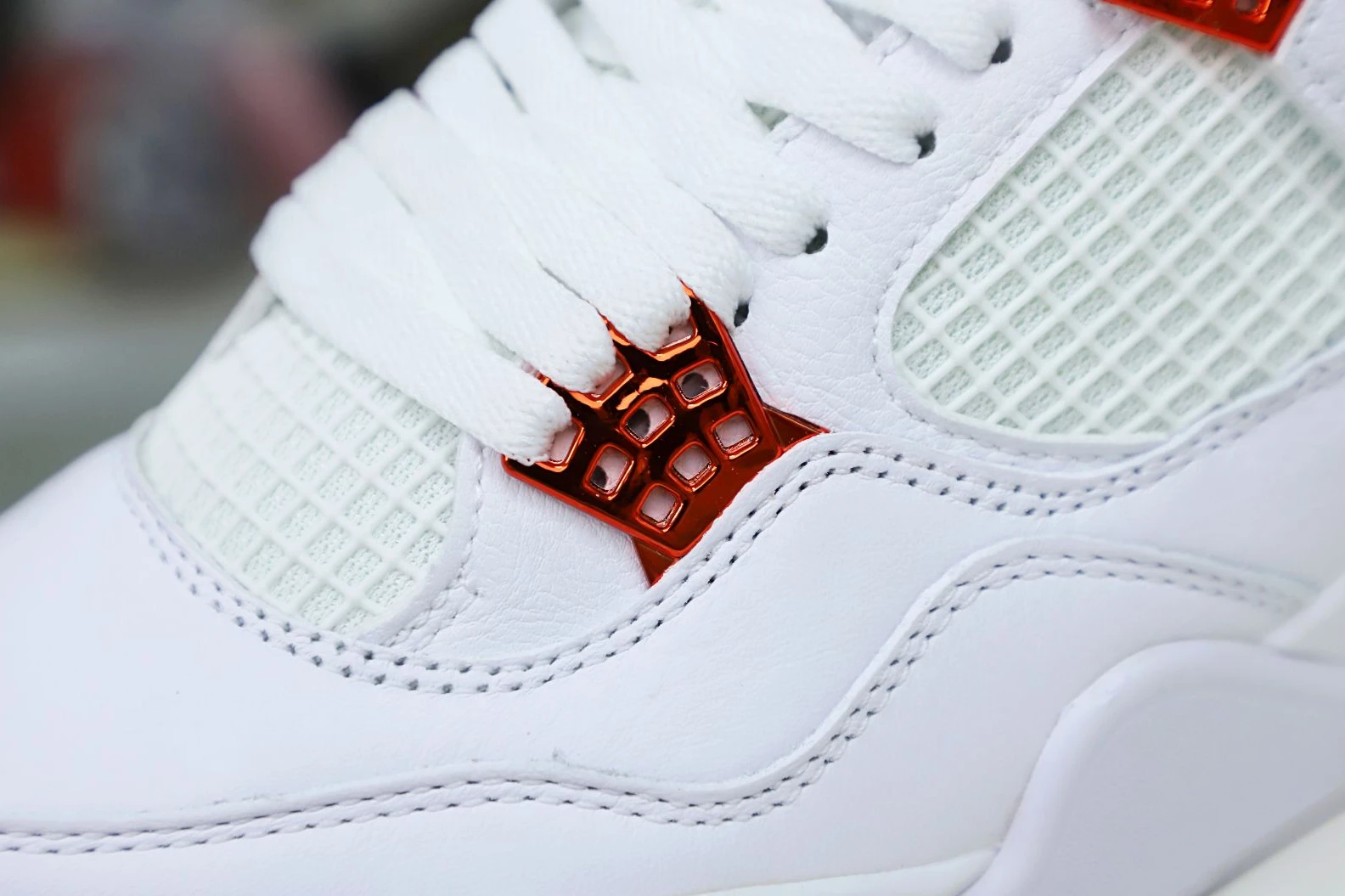Kimikick Jordan Air Jordan 4 retro“orange metallic DailyWear 1908