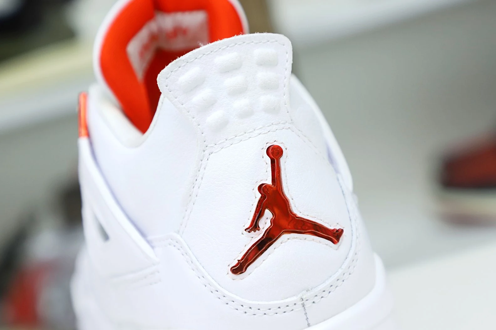 Kimikick Jordan Air Jordan 4 retro“orange metallic DailyWear 1908