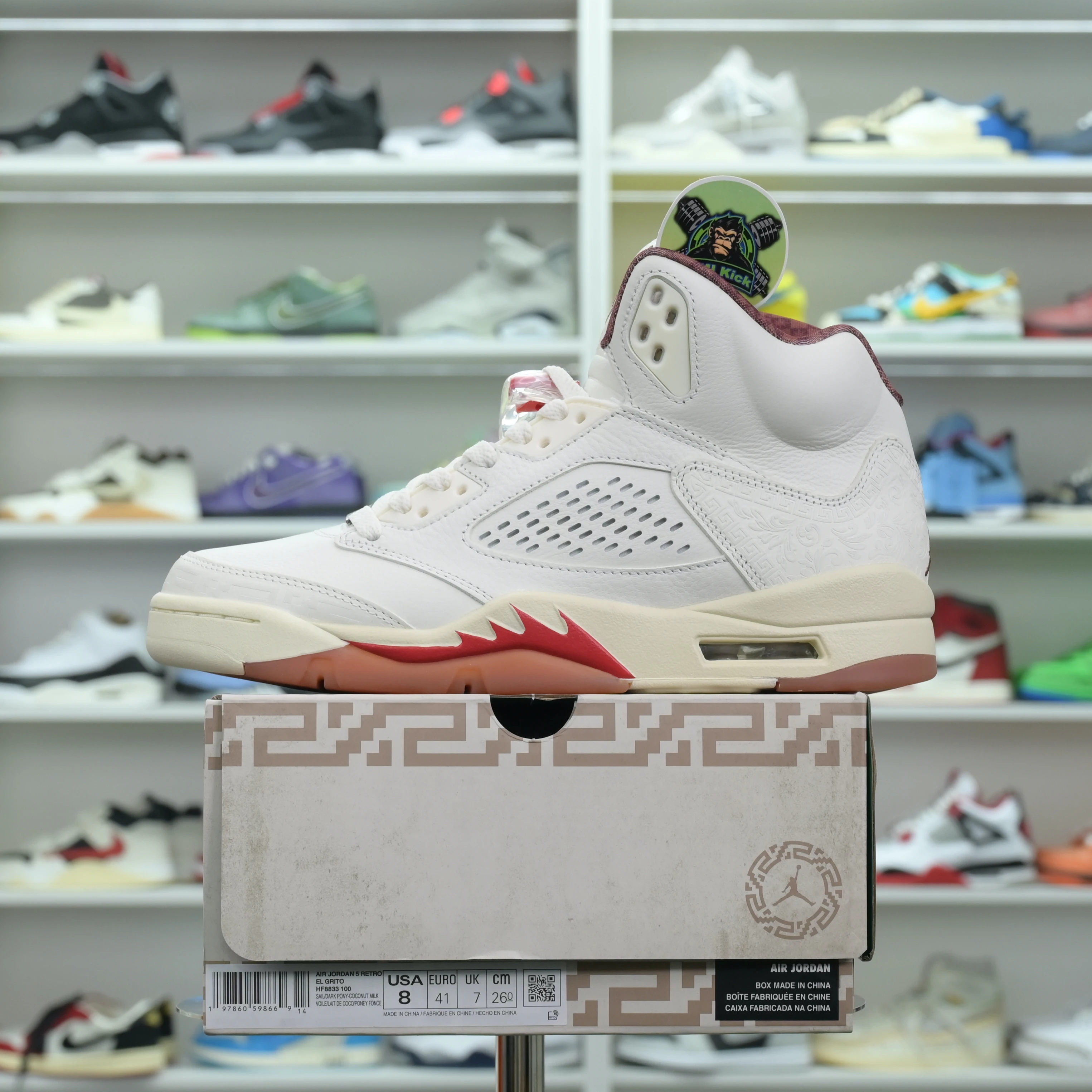 Kimikick Jordan Air Jordan 5“EL GRITO” Trendy 1853