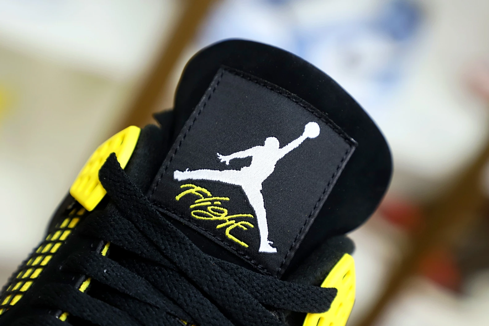 Kimikick Jordan Air Jordan4 thunder Fashionable 1980