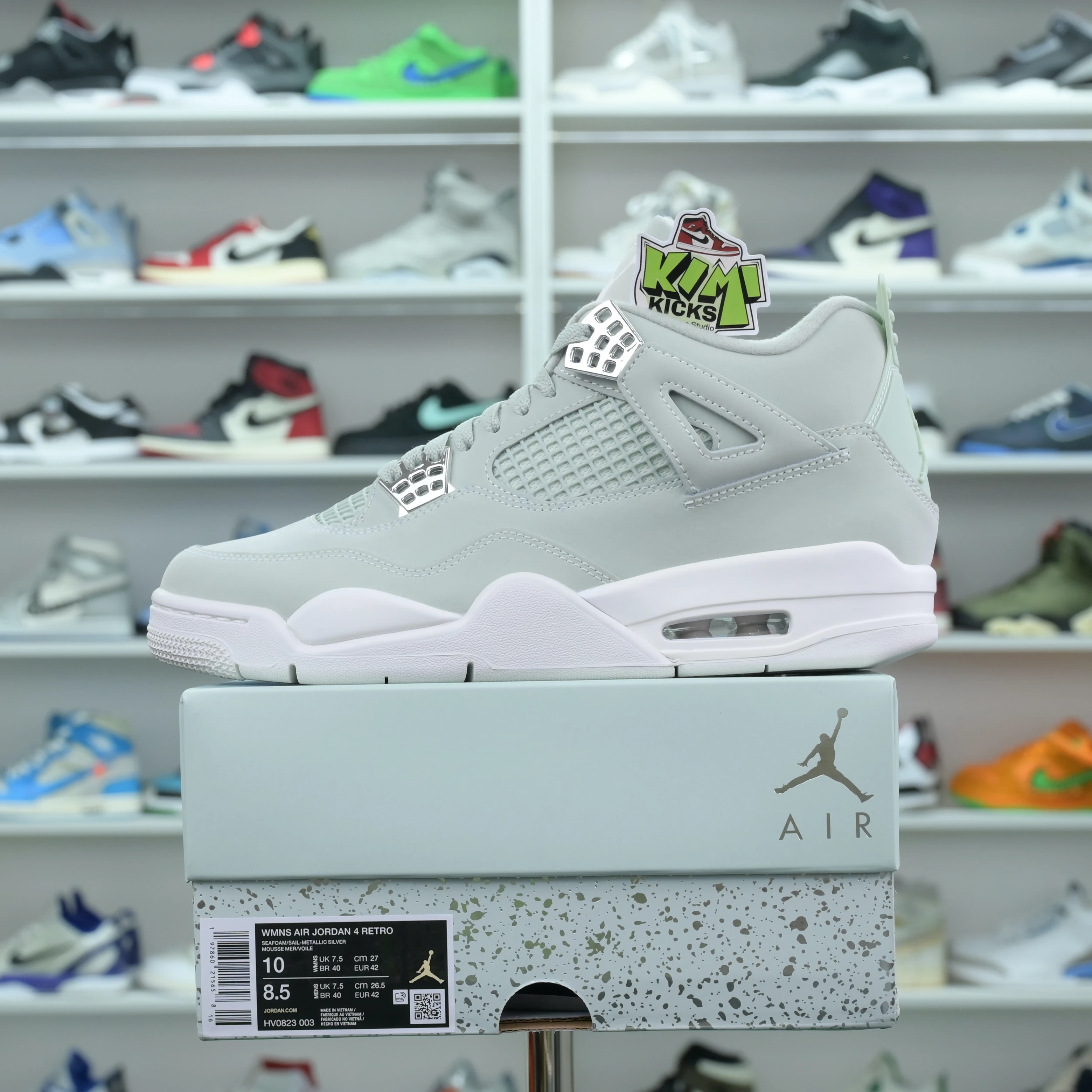 Kimikick Jordan Air Jordan4“Seafoam” EasyMatch 1841