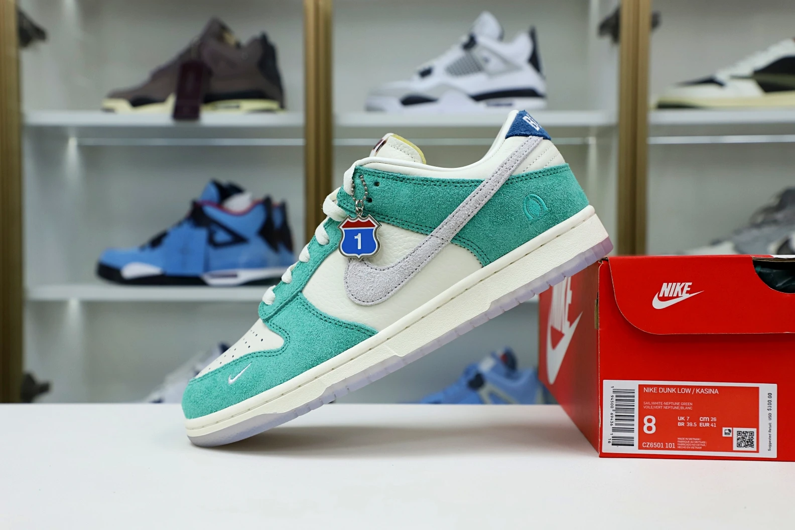 Kimikick KASINA X DUNK LOW 'ROAD SIGN' EasyMatch 3487