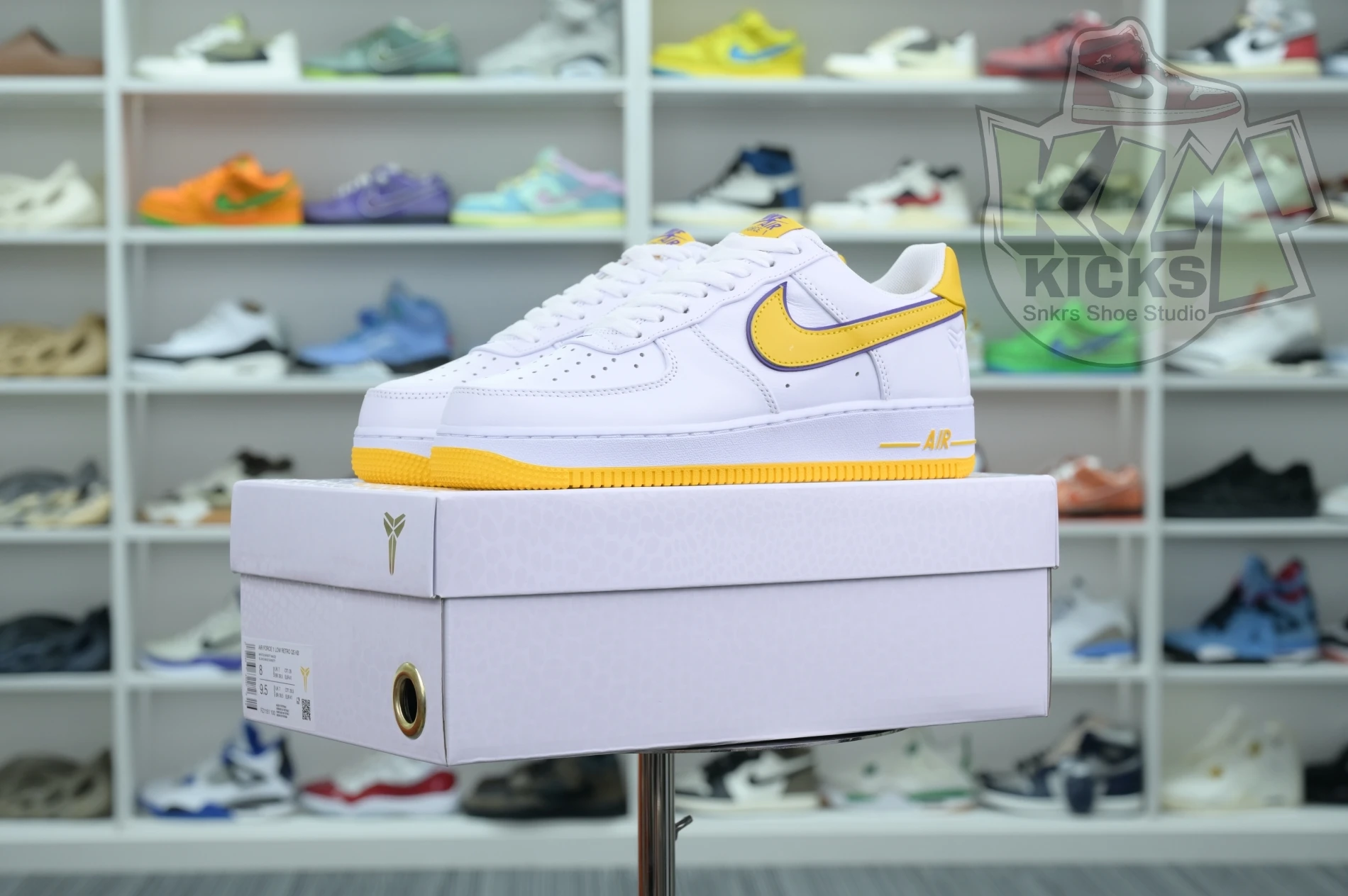 Kimikick Kobe Bryant x Nike Air Force WellDesigned 3385