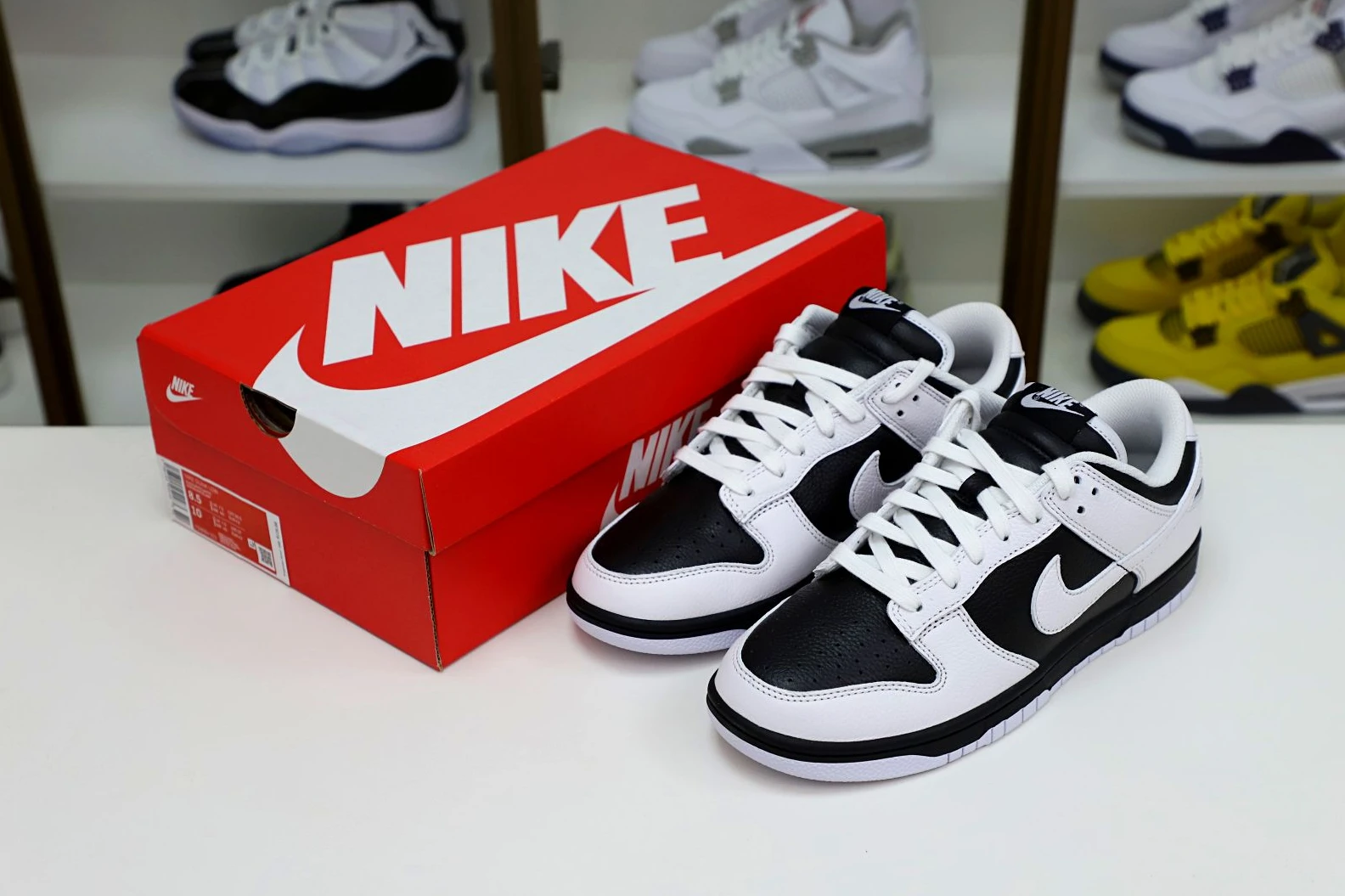Kimikick NIKE DUNK LOW RETRO REVERSE PANDA - FD9064- AllSeason 3511