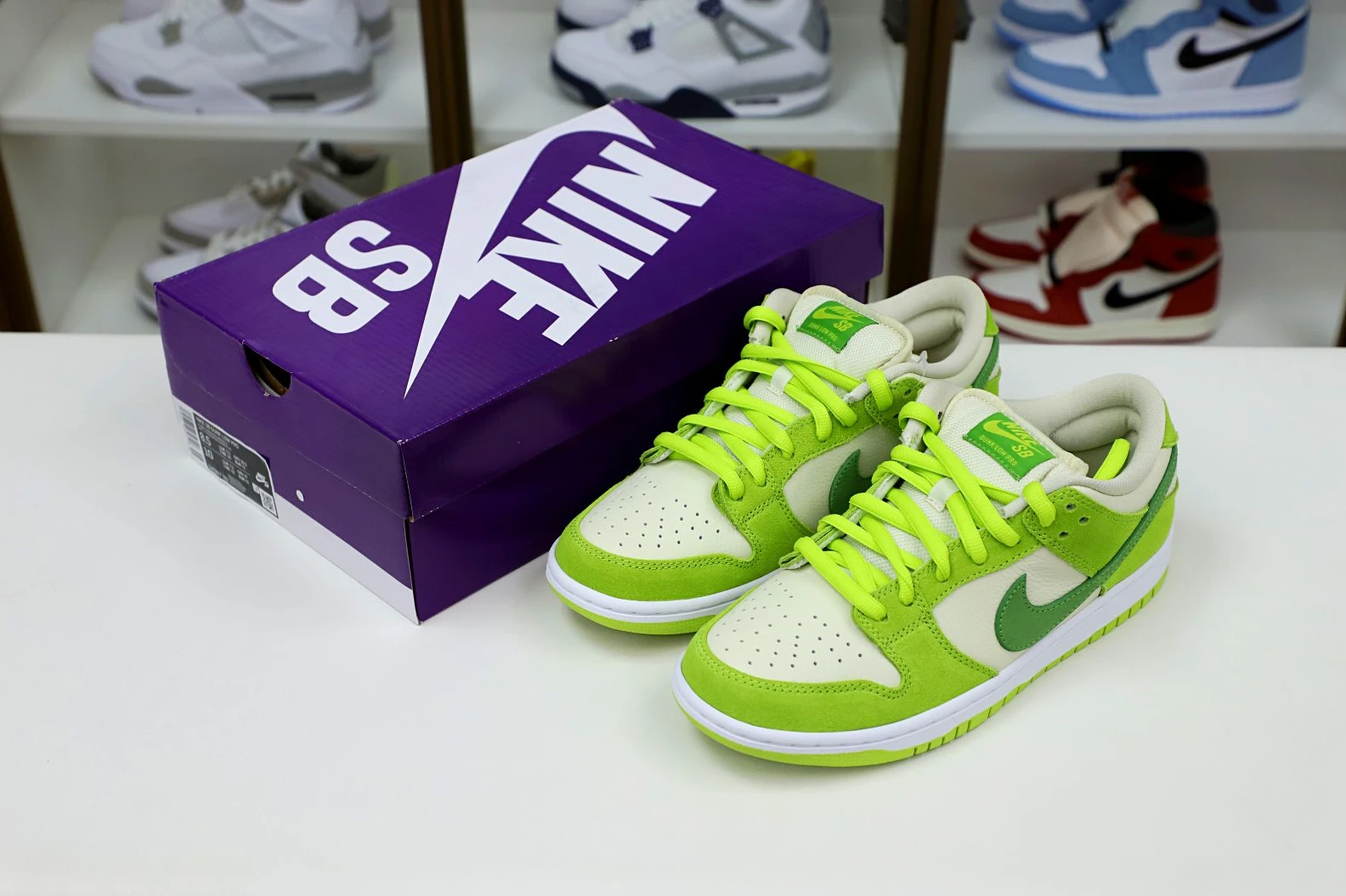Kimikick NIKE SB DUNK LOW GREEN APPLE WellDesigned 3506