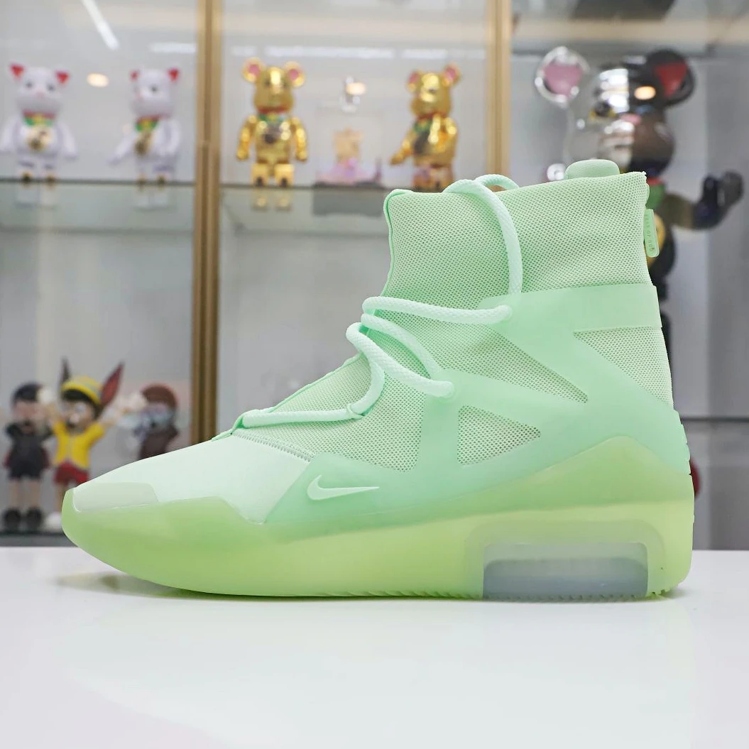 Kimikick Nike Air Fear of God 1  frosted spruce fog TopPick 3440