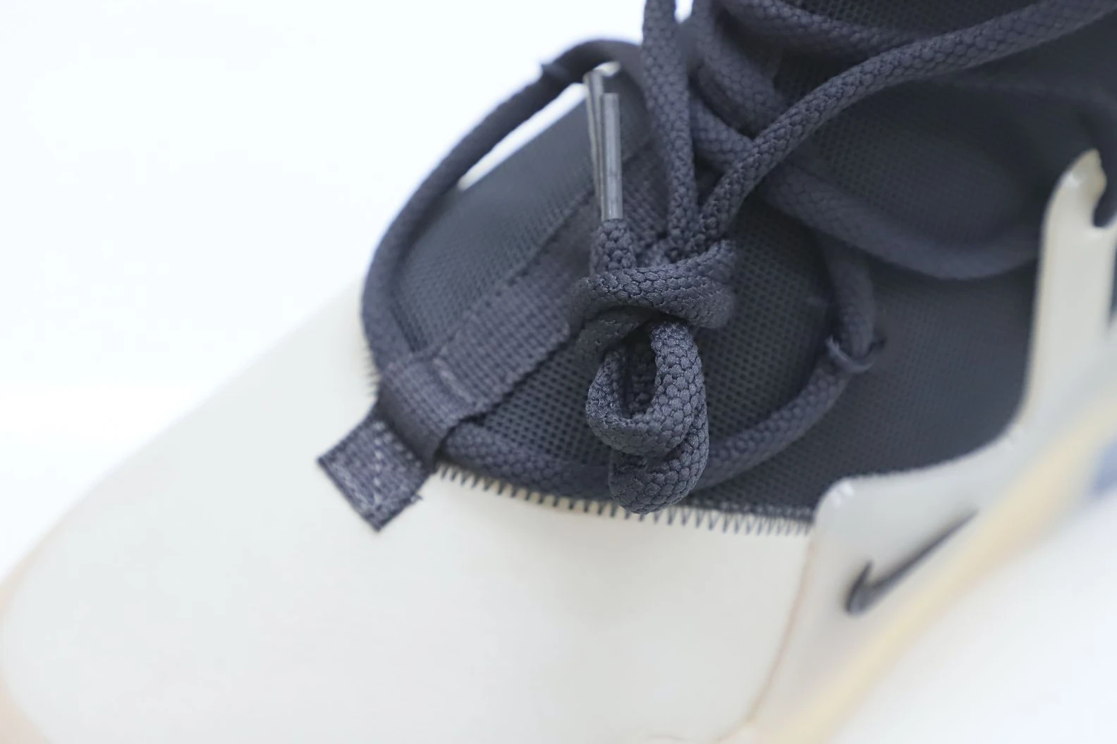 Kimikick Nike Air Fear of God 1 string fog Affordable 3441
