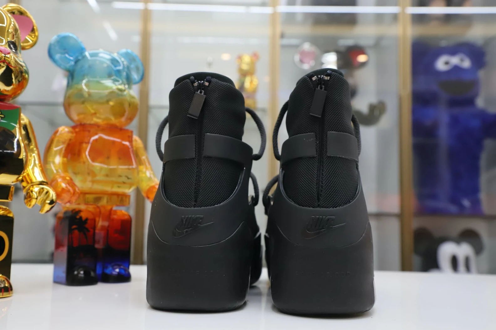Kimikick Nike Air Fear of God 1 triple black SmartChoice 3432