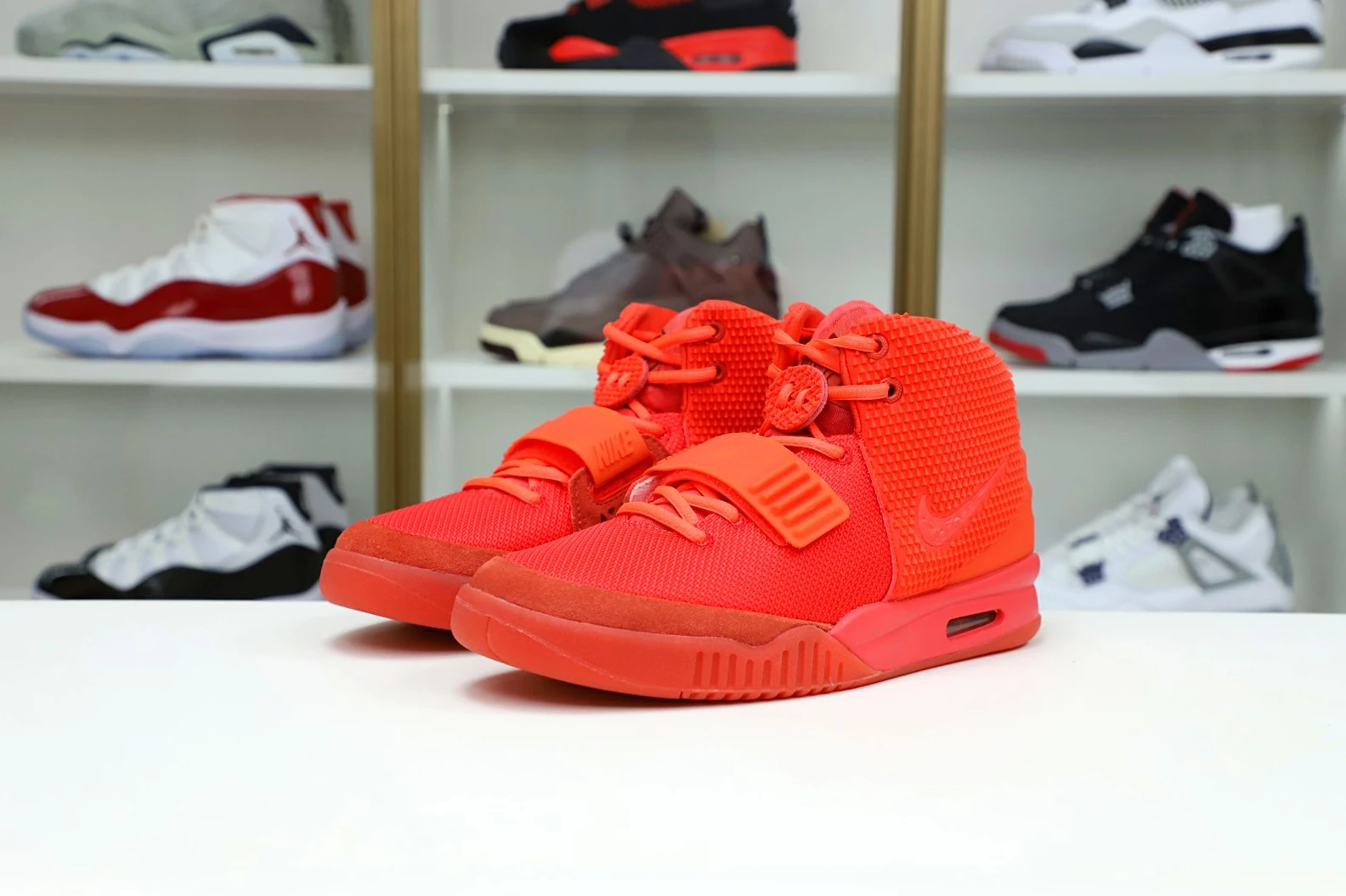 Kimikick Nike Air Yeezy 2 red october NewStyle 34
