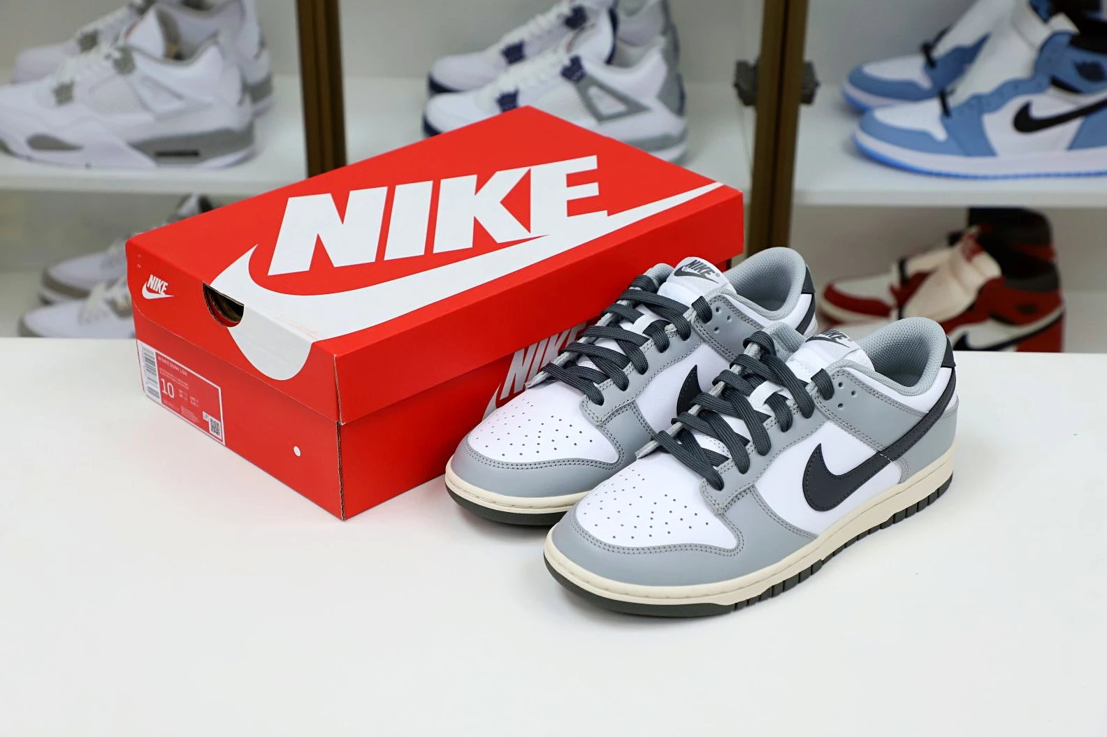 Kimikick Nike Dunk Low  Light Smoke Grey GoodFit 2967