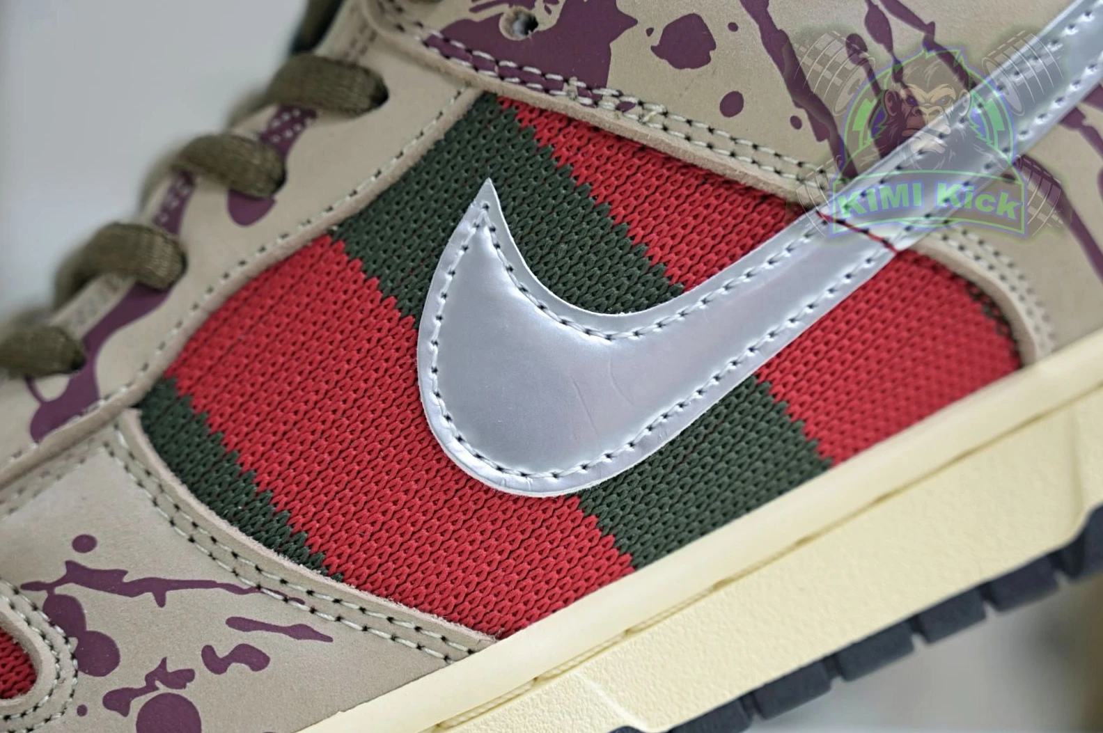 Kimikick Nike Dunk SB Low Freddy Krueger GoodFit 3420