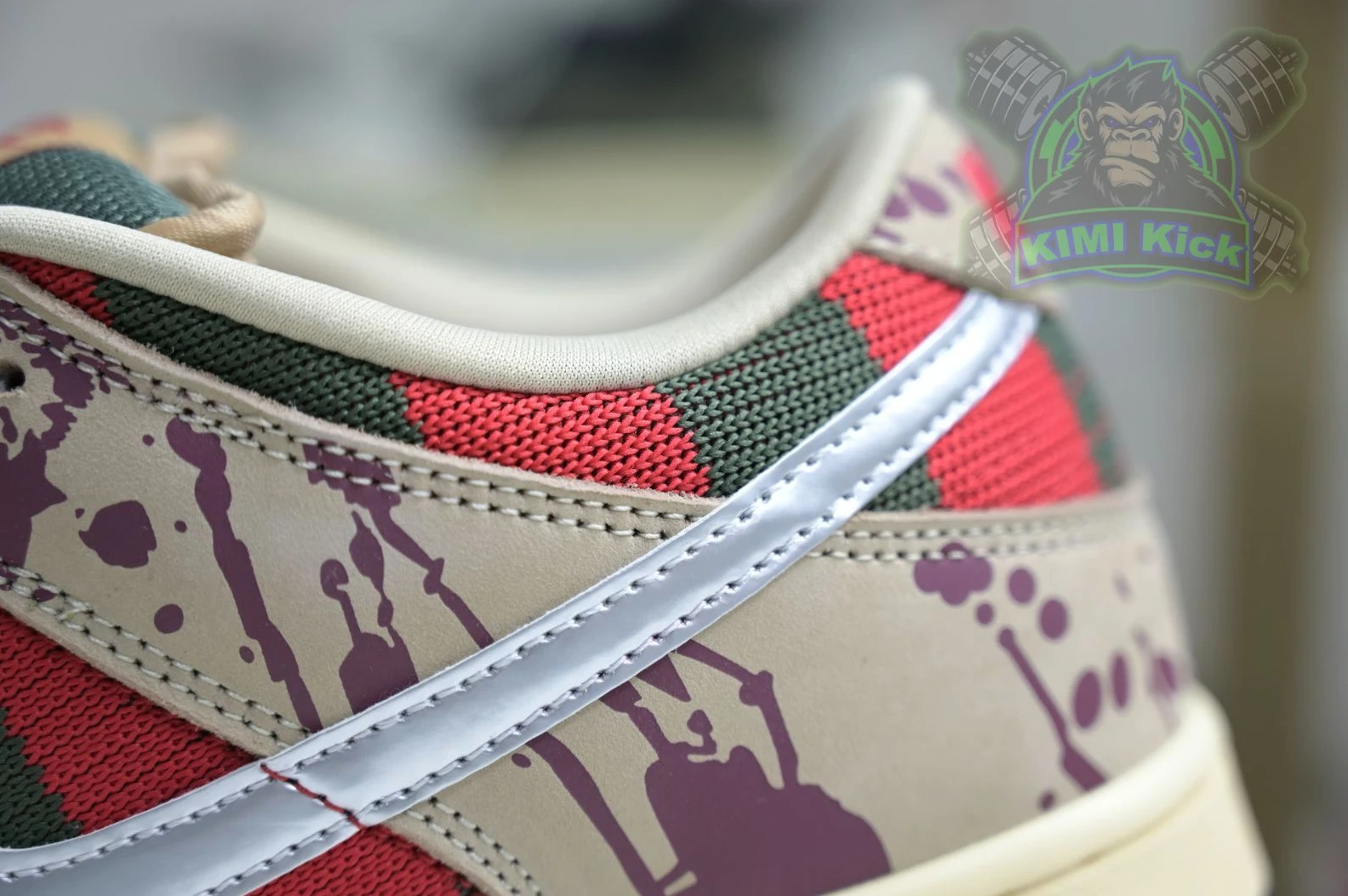 Kimikick Nike Dunk SB Low Freddy Krueger GoodFit 3420