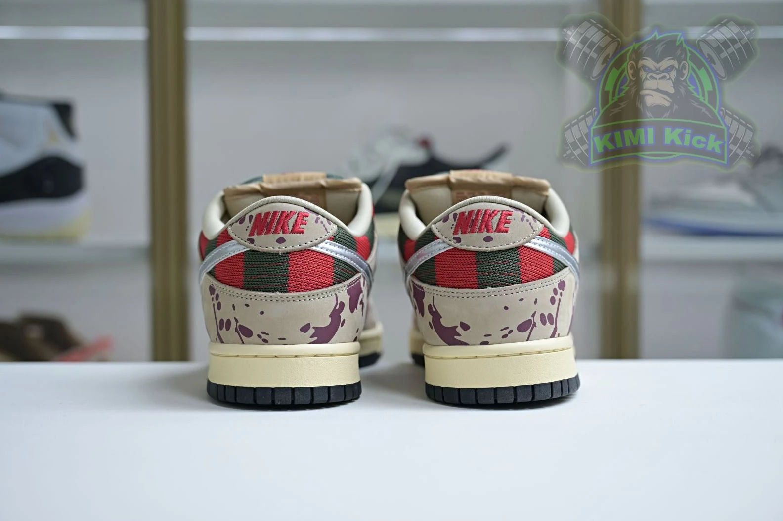 Kimikick Nike Dunk SB Low Freddy Krueger GoodFit 3420