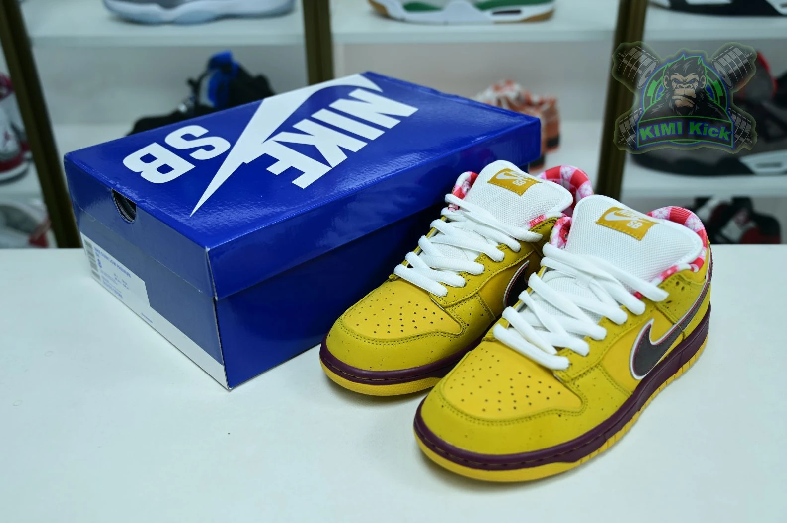 Kimikick Nike Dunk SB Low YellowLobster HighQuality 3450