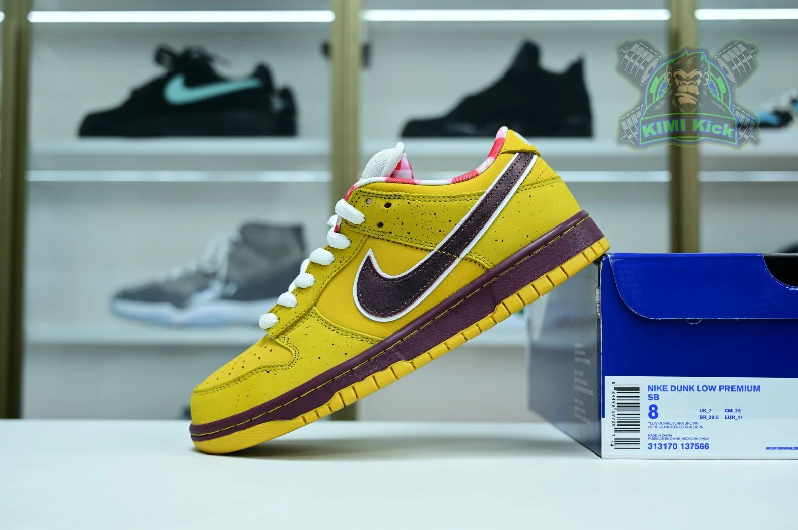 Kimikick Nike Dunk SB Low YellowLobster HighQuality 3450