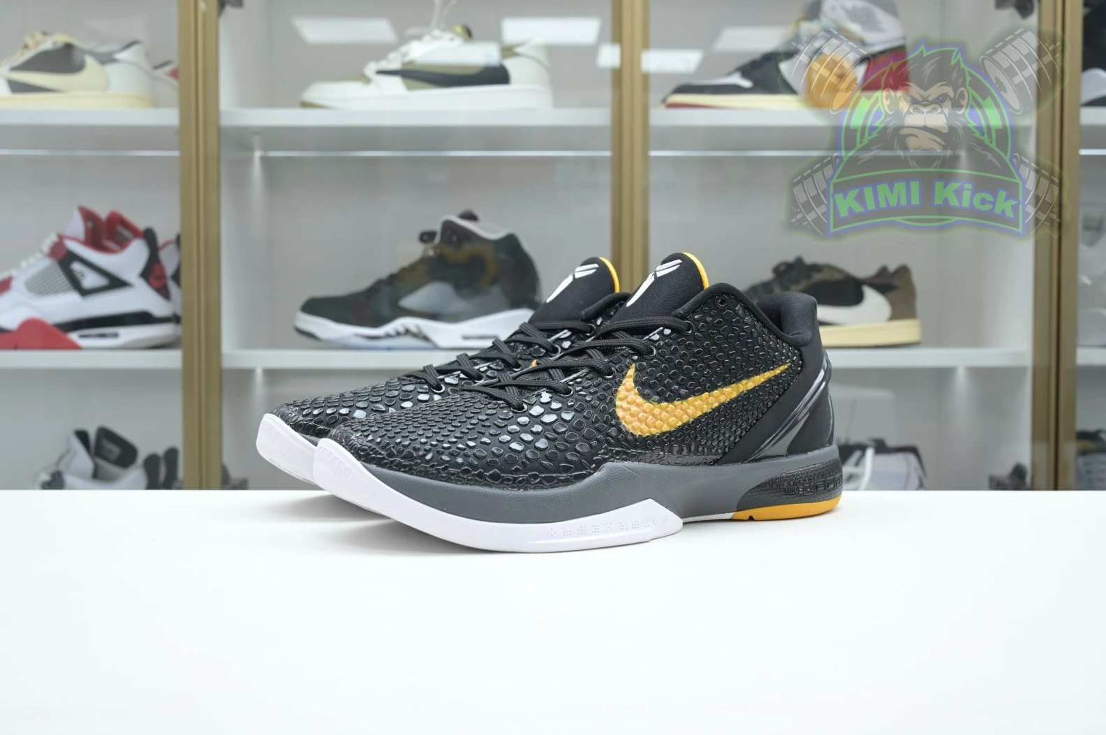 Kimikick Nike Zoom Kobe 6 Black Del Sol SmartChoice 3402