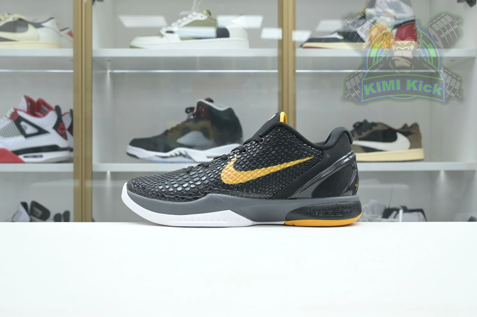 Kimikick Nike Zoom Kobe 6 Black Del Sol SmartChoice 3402