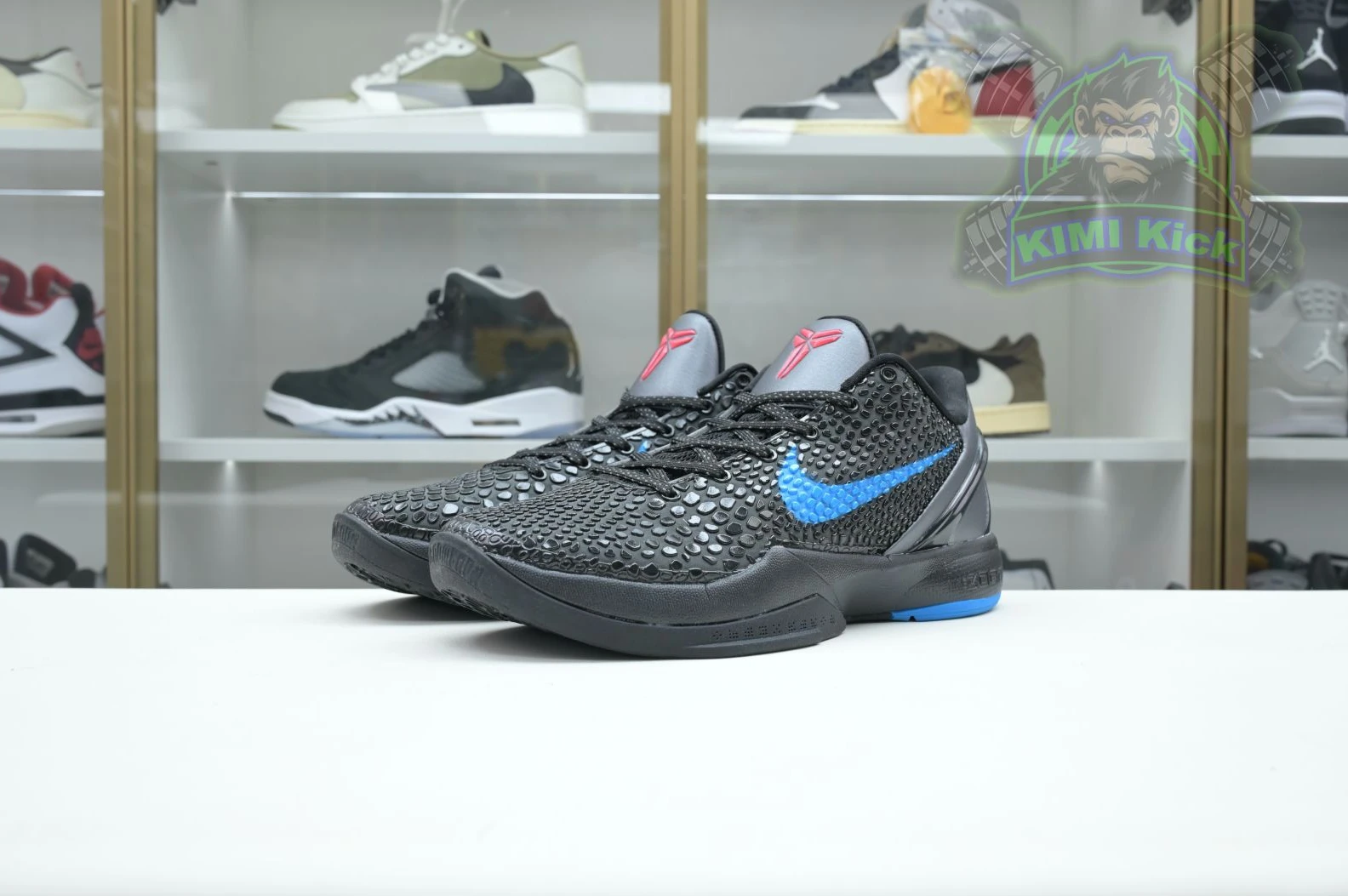 Kimikick Nike Zoom Kobe 6 Dark Knight Popular 3408