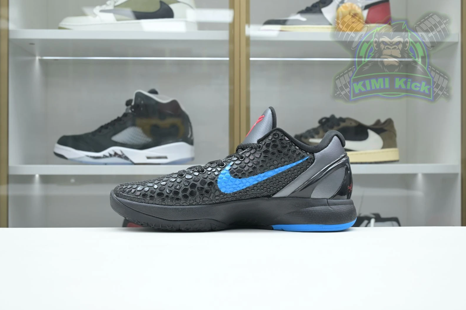 Kimikick Nike Zoom Kobe 6 Dark Knight Popular 3408