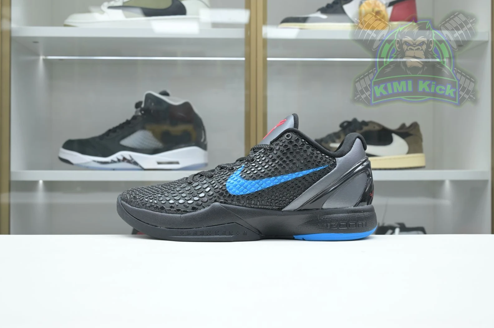 Kimikick Nike Zoom Kobe 6 Dark Knight Popular 3408
