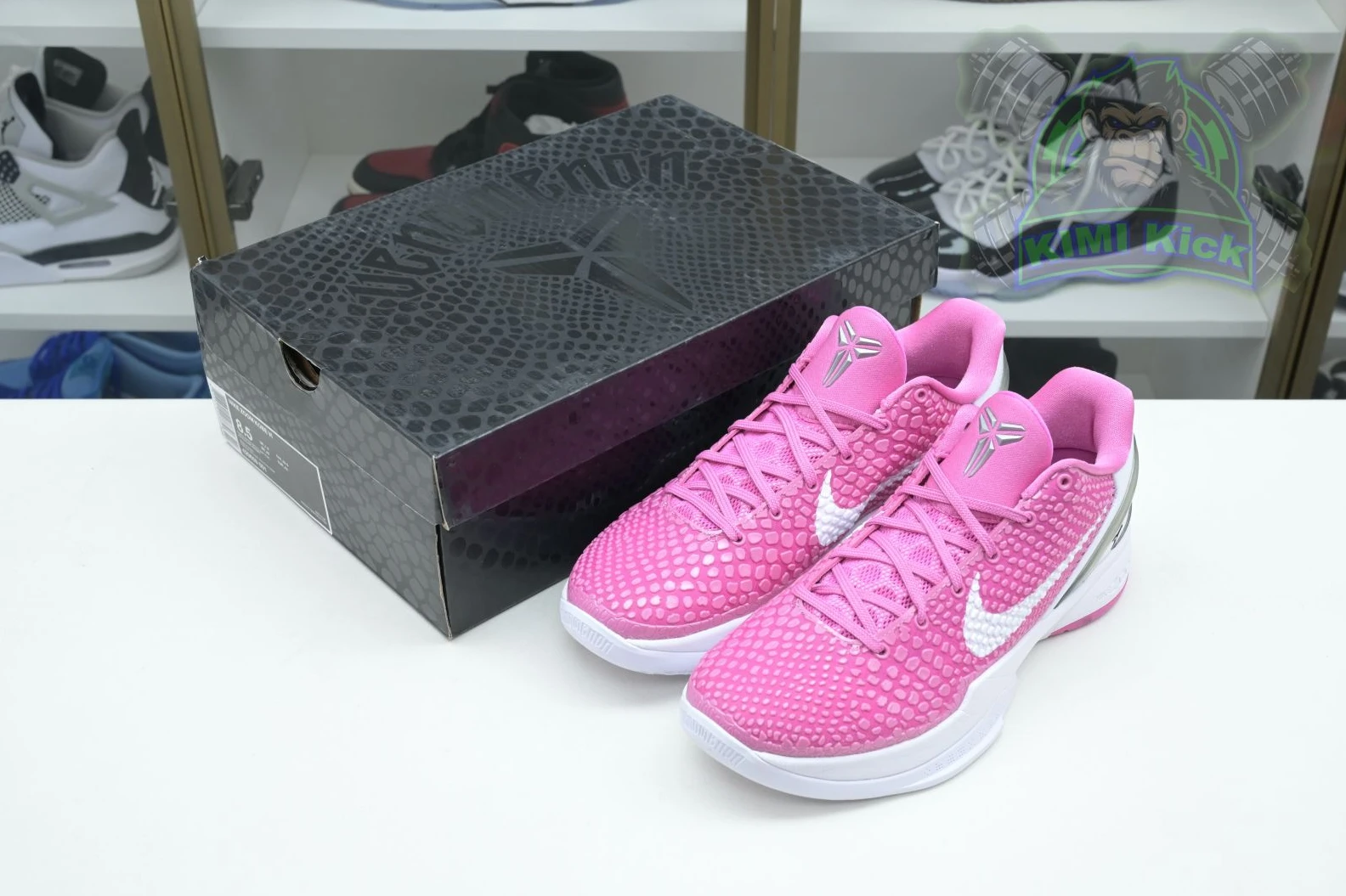 Kimikick Nike Zoom Kobe 6 Kay Yow Think Pink UrbanStyle 3404