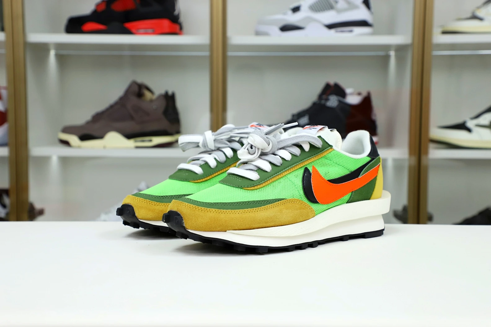 Kimikick SACAI X LDWAFFLE 'GREEN GUSTO' GoAnywhere 3522
