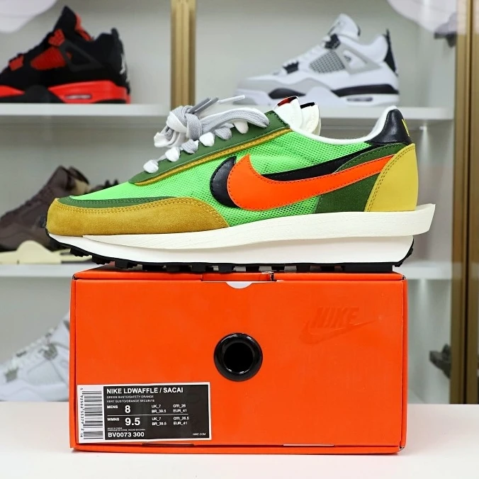Kimikick SACAI X LDWAFFLE 'GREEN GUSTO' GoAnywhere 3522