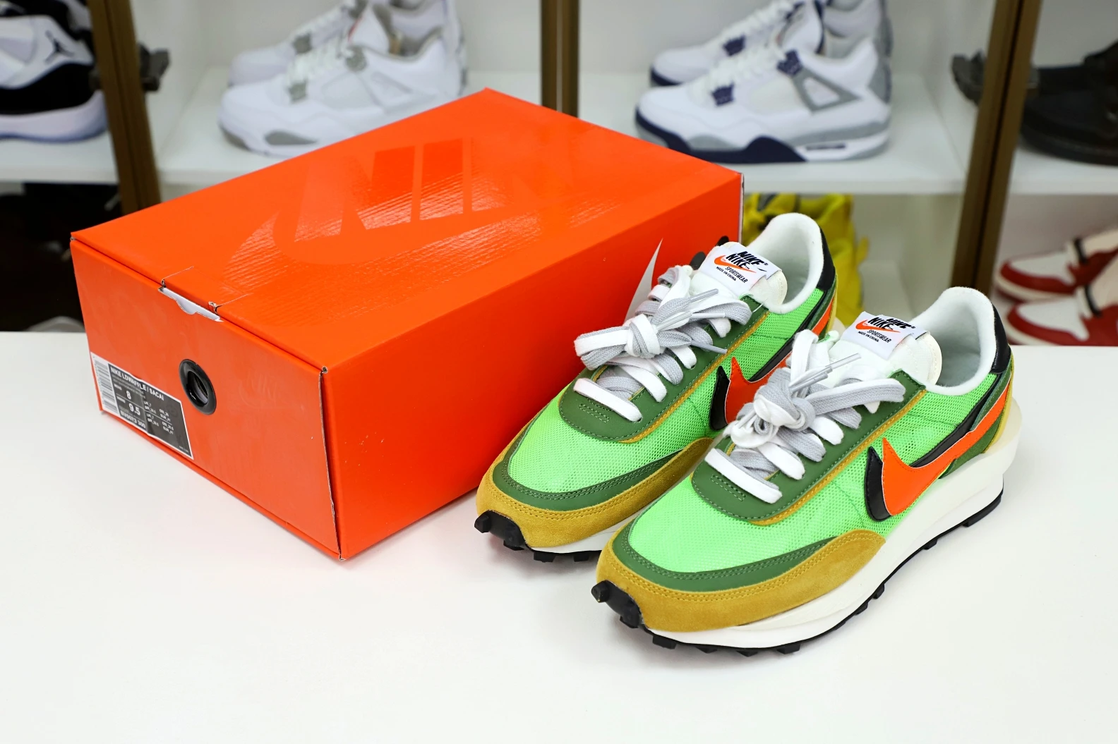 Kimikick SACAI X LDWAFFLE 'GREEN GUSTO' GoAnywhere 3522