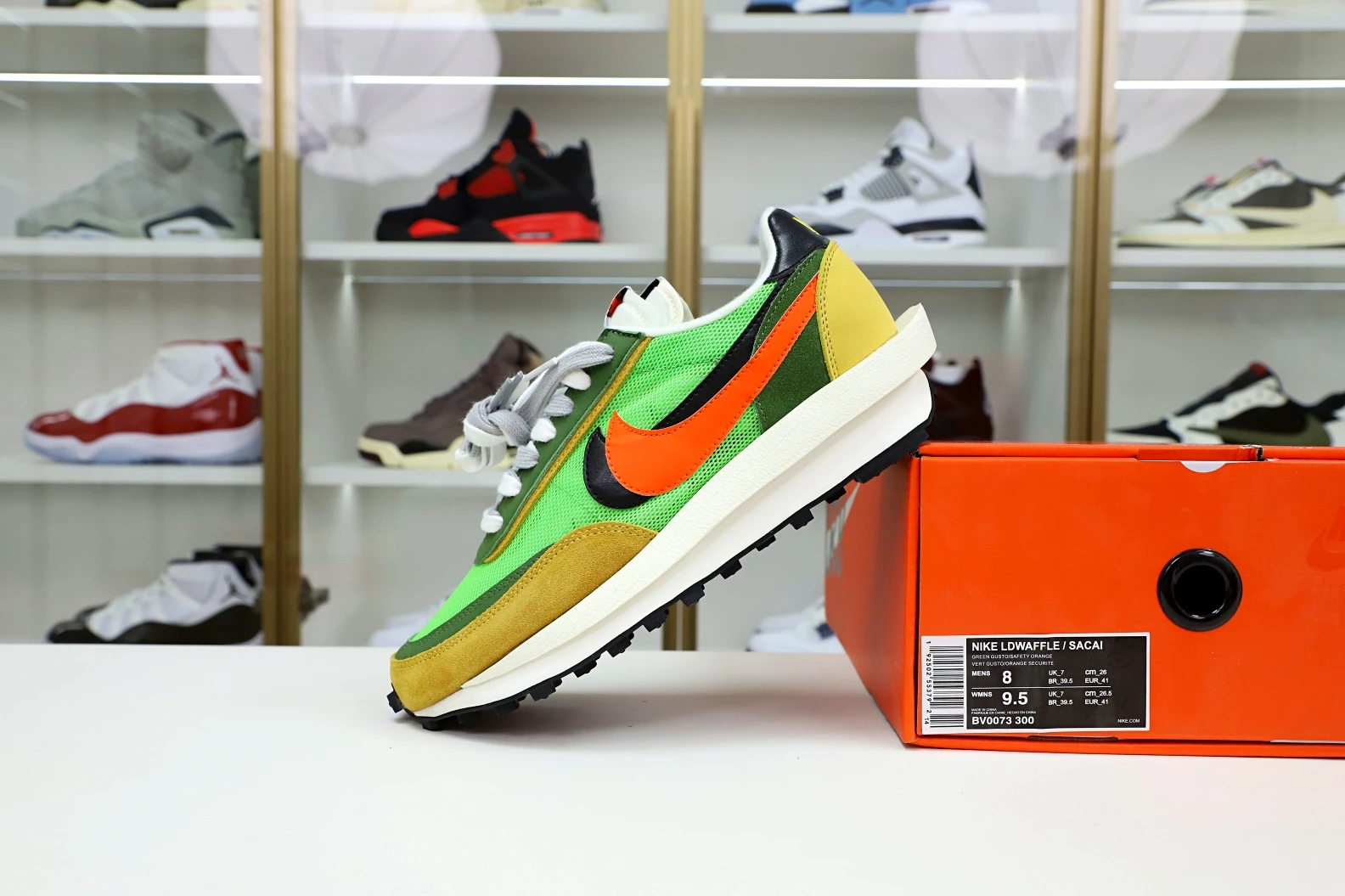 Kimikick SACAI X LDWAFFLE 'GREEN GUSTO' GoAnywhere 3522