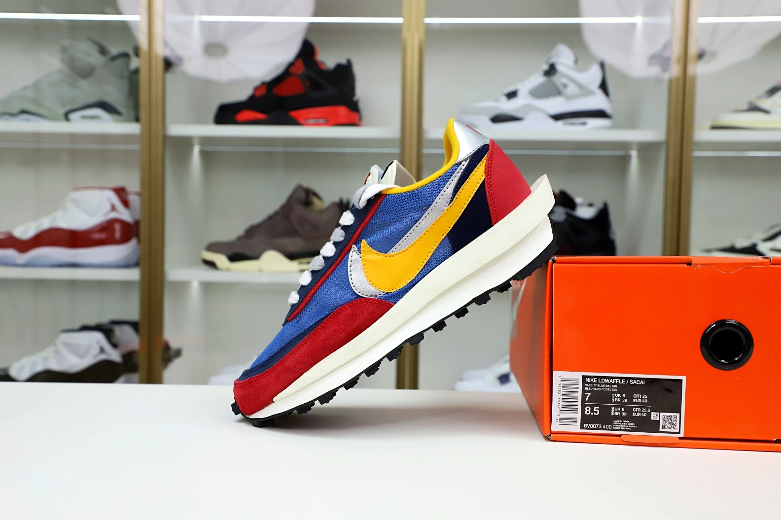 Kimikick SACAI X LDWAFFLE 'VARSITY BLUE' WellDesigned 3514