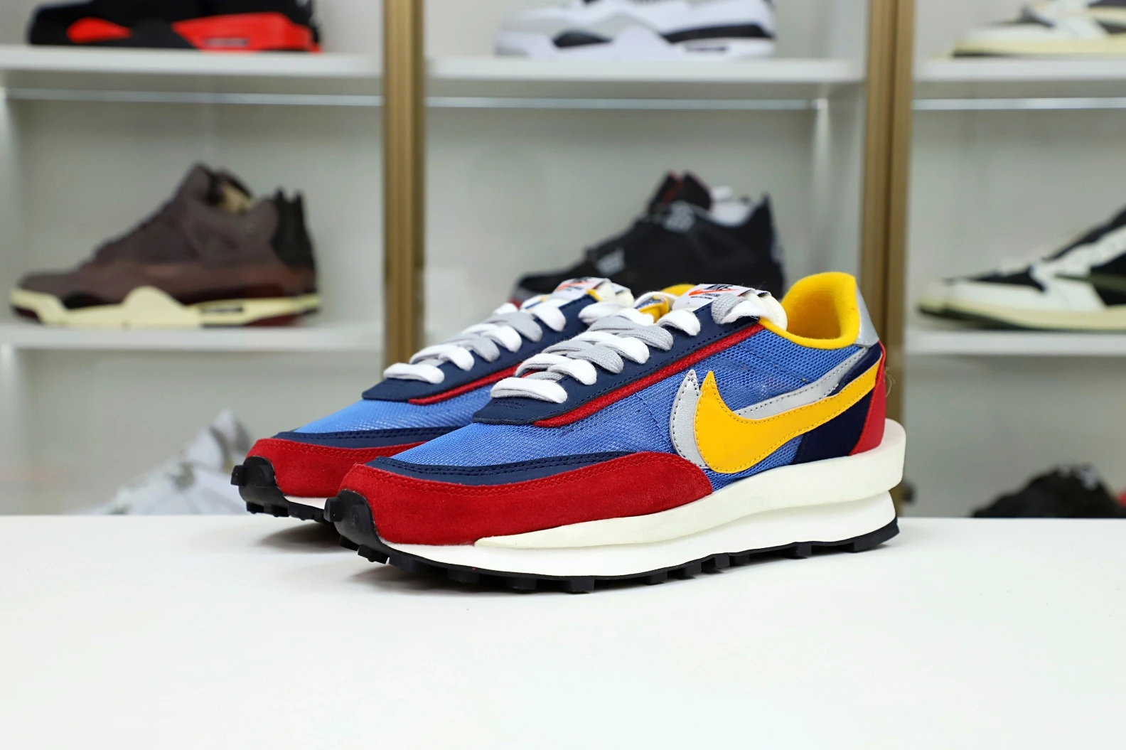 Kimikick SACAI X LDWAFFLE 'VARSITY BLUE' WellDesigned 3514