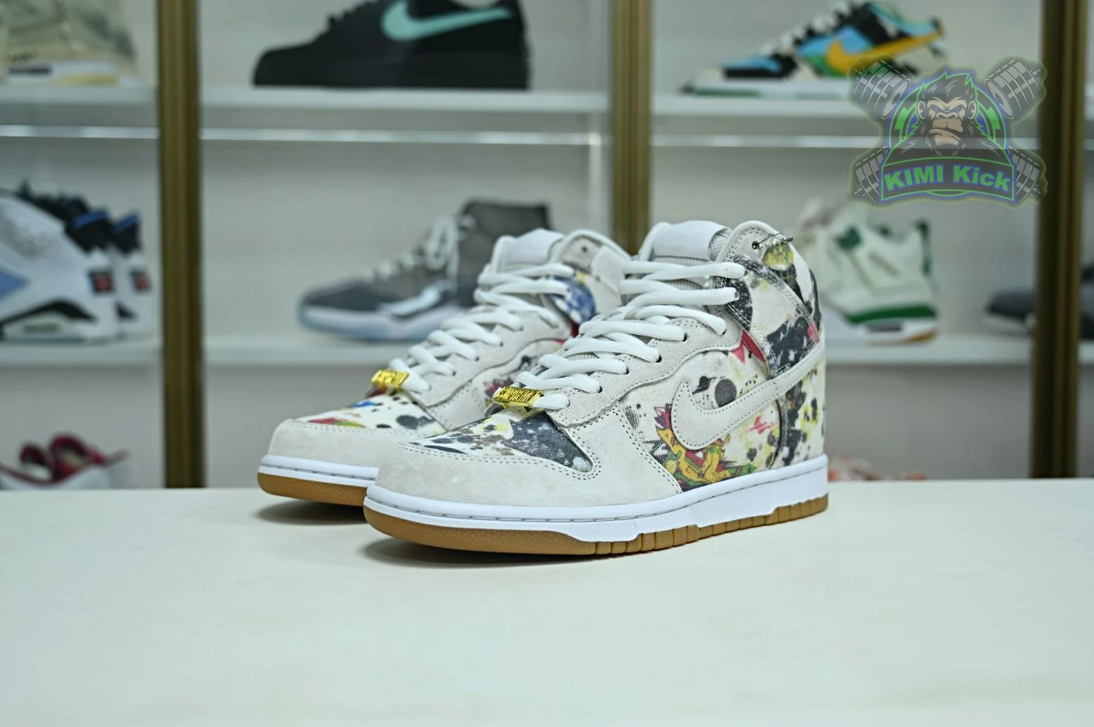 Kimikick Supreme x Nike Dunk SB High Comfortable 3452