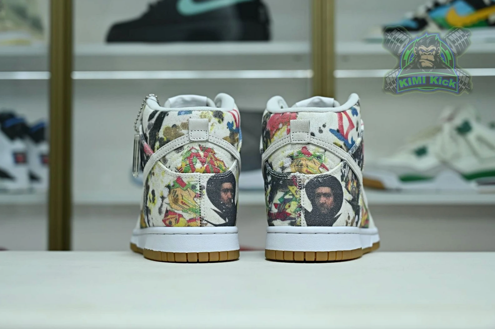 Kimikick Supreme x Nike Dunk SB High Comfortable 3452
