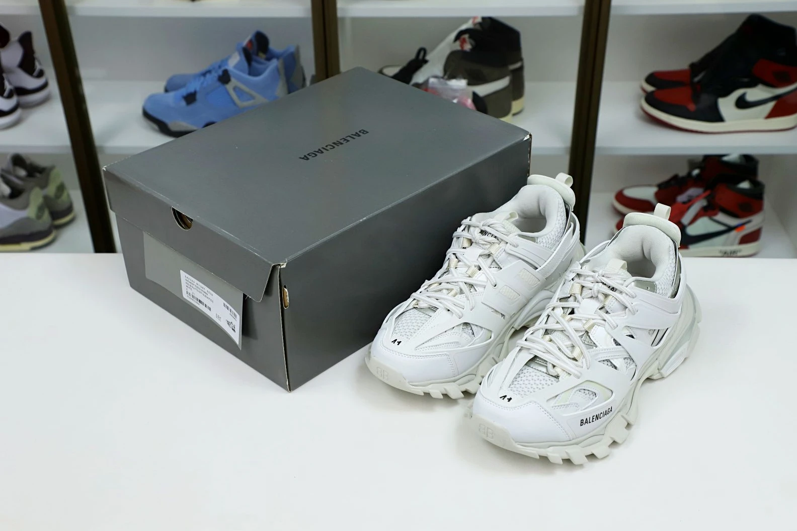 Kimikick TRACK TRAINER WHITE EasyMatch 3536