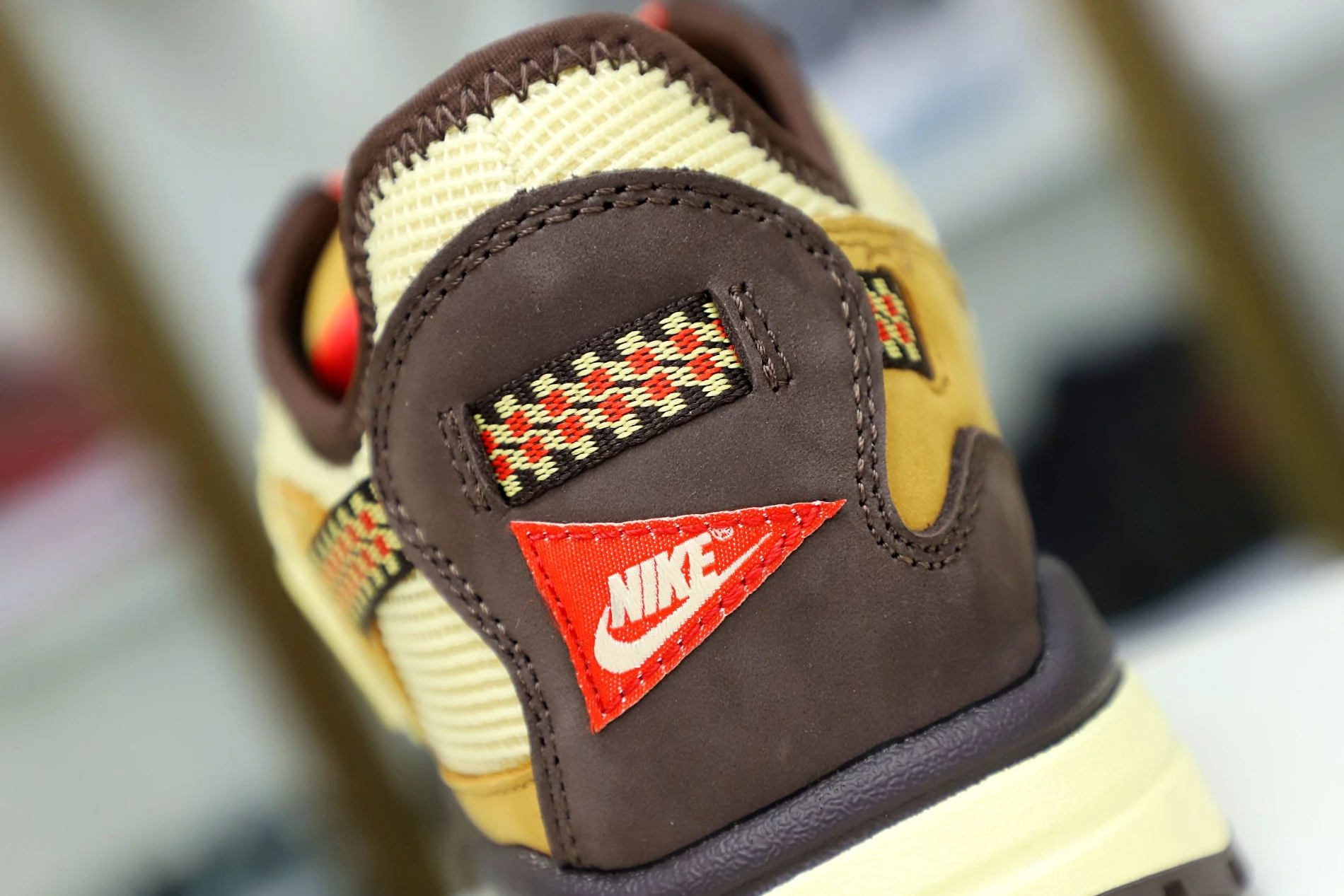 Kimikick TRAVIS SCOTT NIKE AIR MAX 1 READY HighQuality 3517