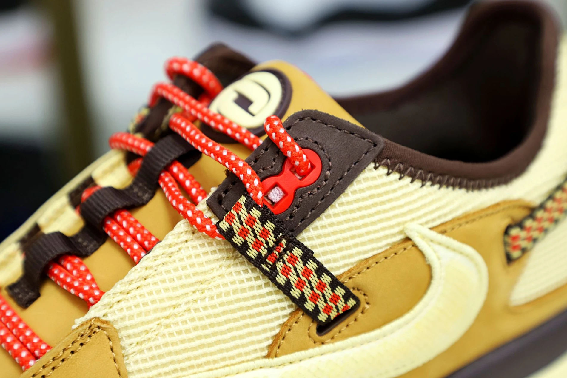 Kimikick TRAVIS SCOTT NIKE AIR MAX 1 READY HighQuality 3517