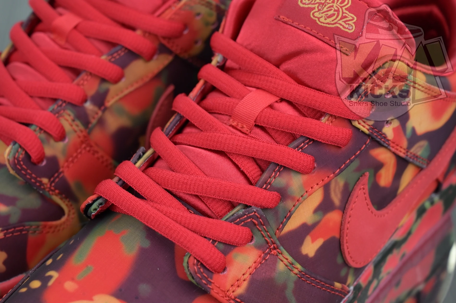 Kimikick The Wizard of Oz x Nike SBDunk Low“Ruby Slipper” EasyMatch 3381