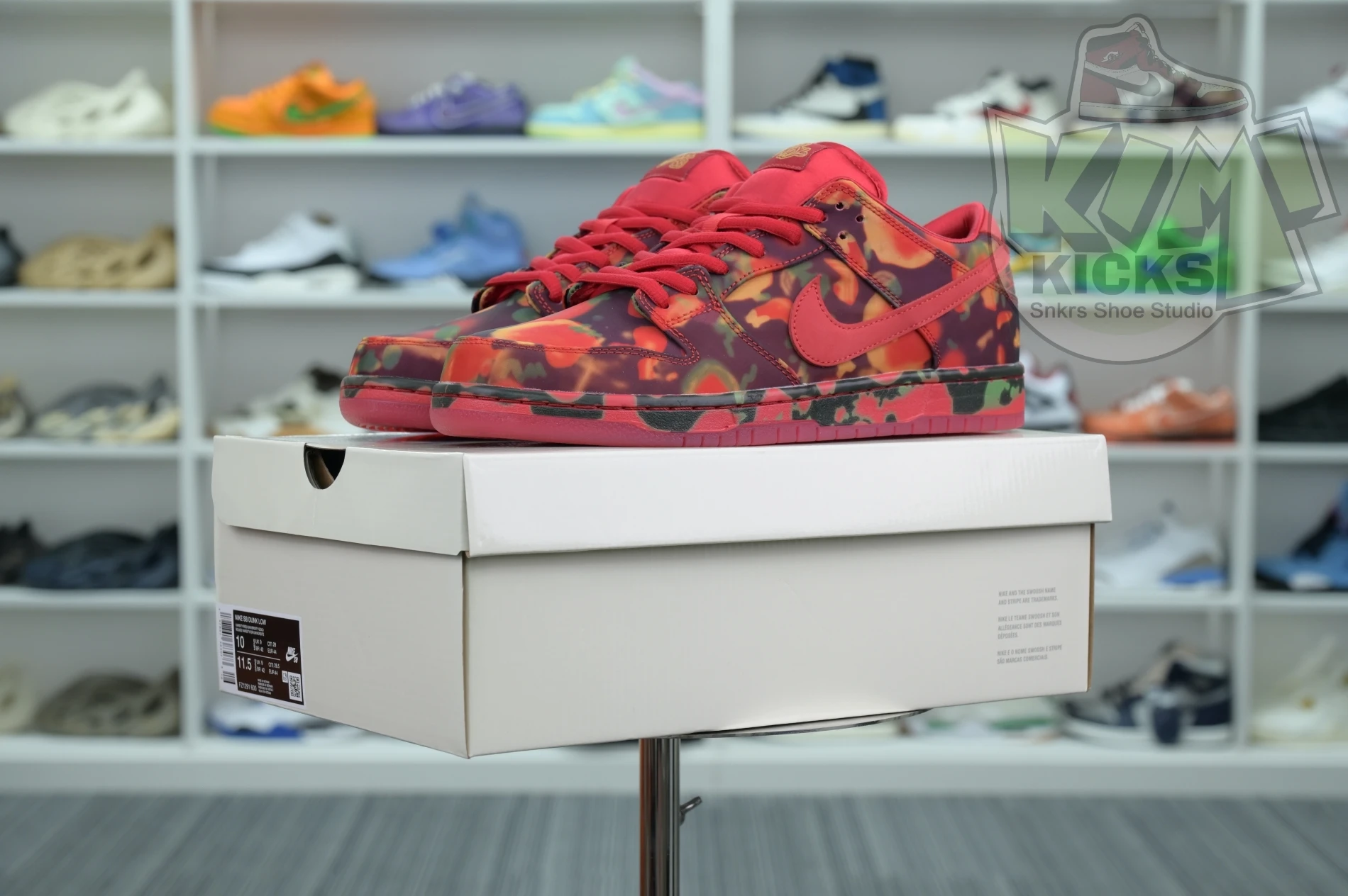 Kimikick The Wizard of Oz x Nike SBDunk Low“Ruby Slipper” EasyMatch 3381