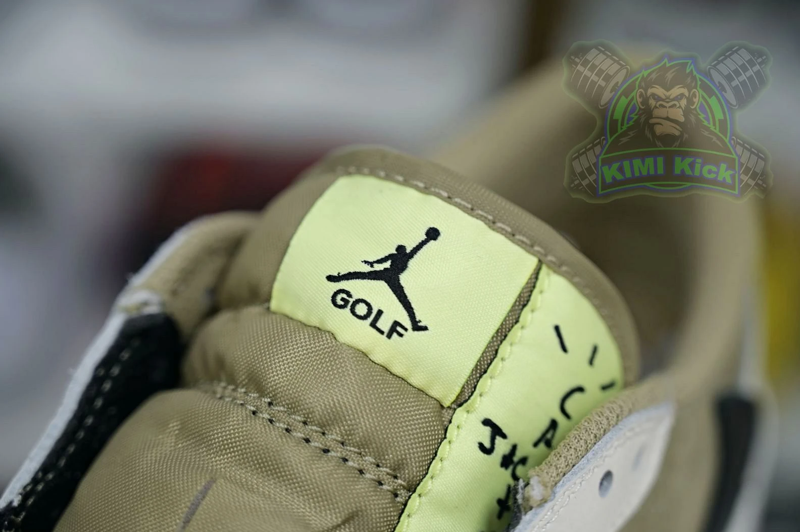 Kimikick Travis Scott x Air Jordan 1  Low Golf 6. HighQuality 1880