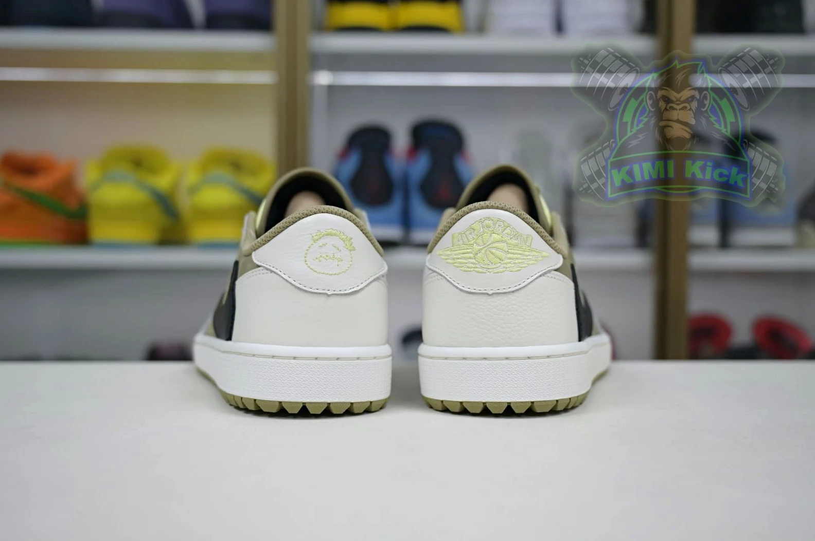Kimikick Travis Scott x Air Jordan 1  Low Golf 6. HighQuality 1880