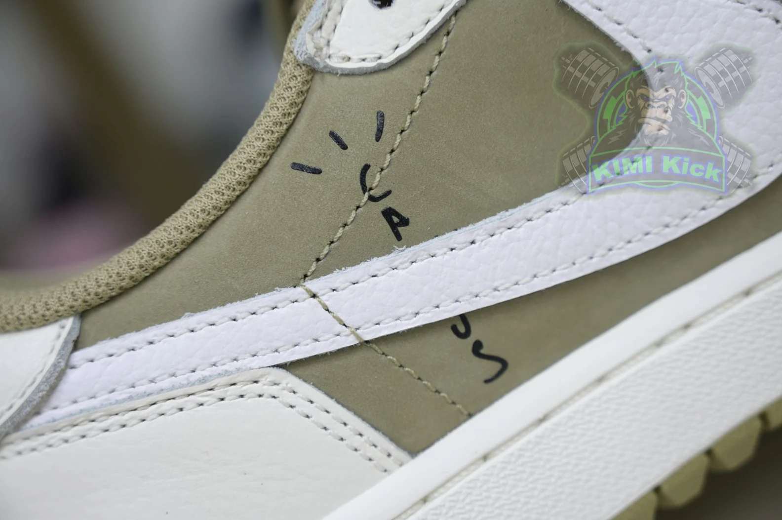 Kimikick Travis Scott x Air Jordan 1  Low Golf 6. HighQuality 1880