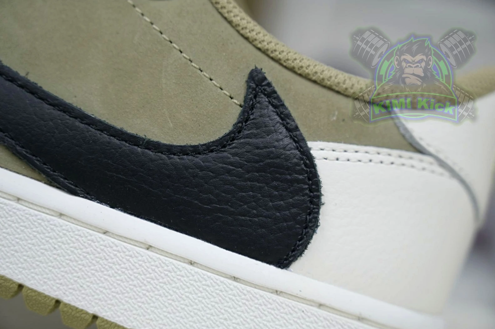 Kimikick Travis Scott x Air Jordan 1  Low Golf 6. HighQuality 1880