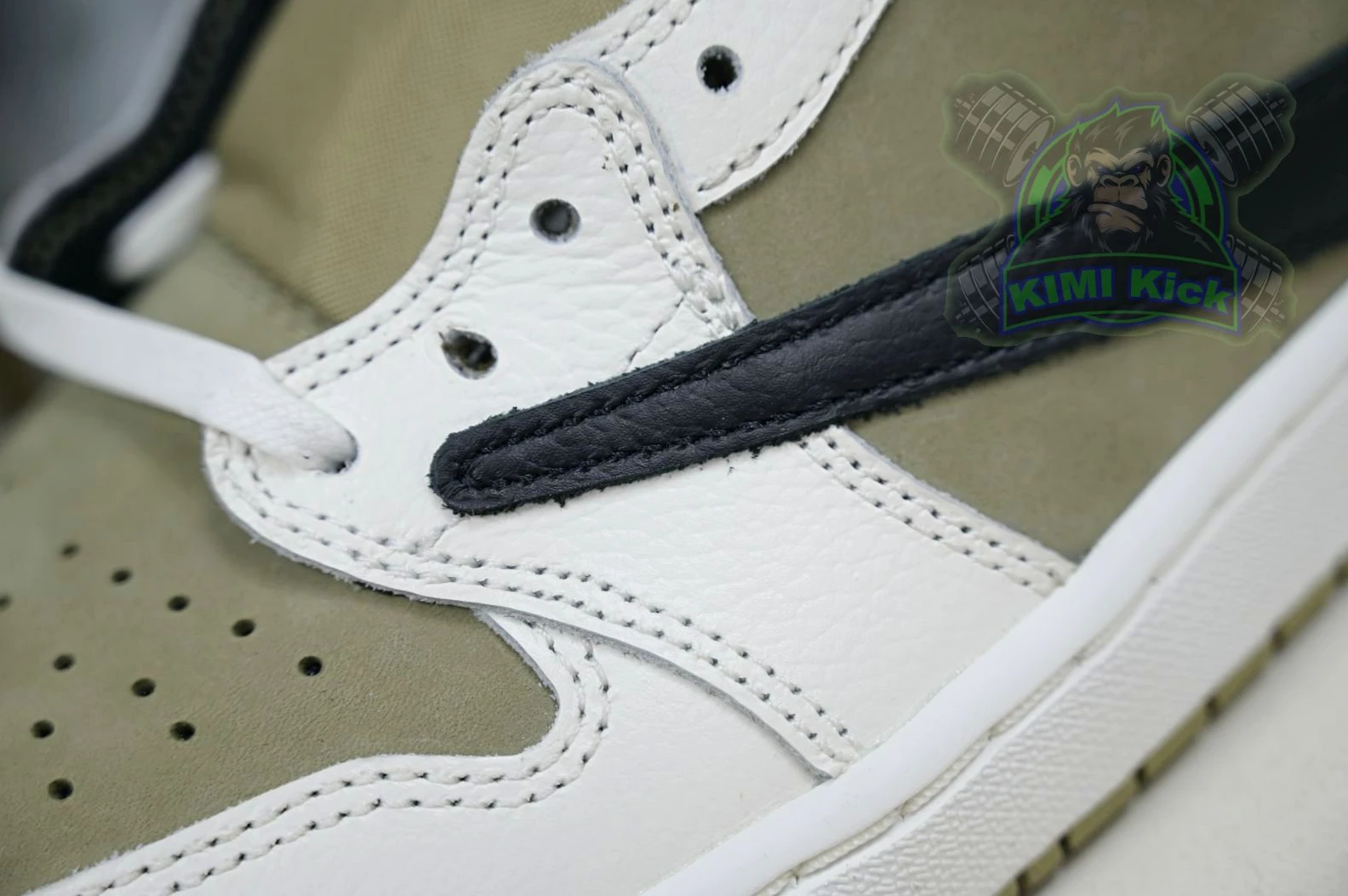 Kimikick Travis Scott x Air Jordan 1  Low Golf 6. HighQuality 1880