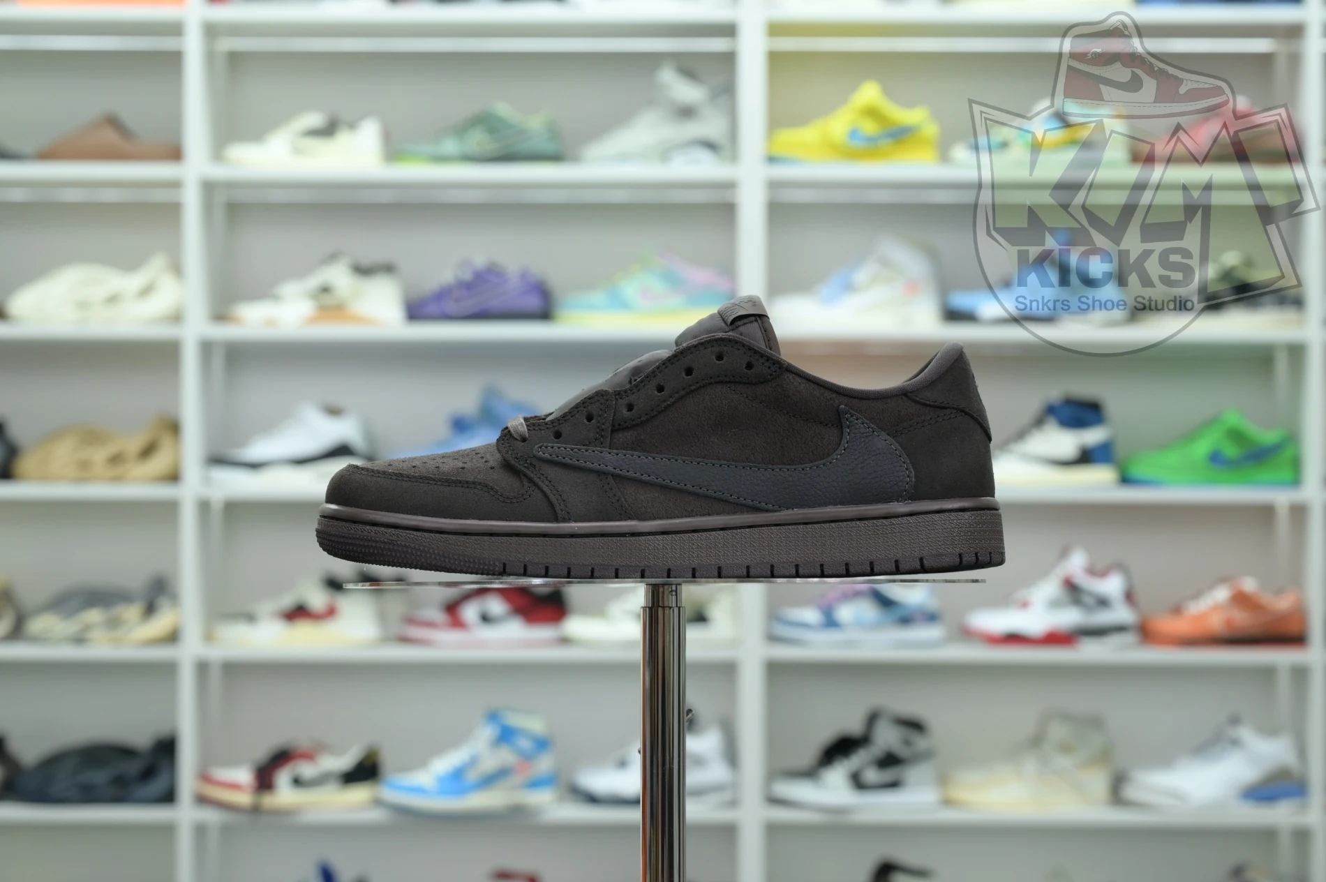 Kimikick Travis Scott x Jordan Air Jordan 1 Low OG“Velvet Brown” NewStyle 1855